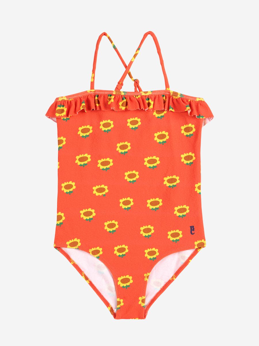 Bobo Choses Sunflower All Over Swimsuit - Red