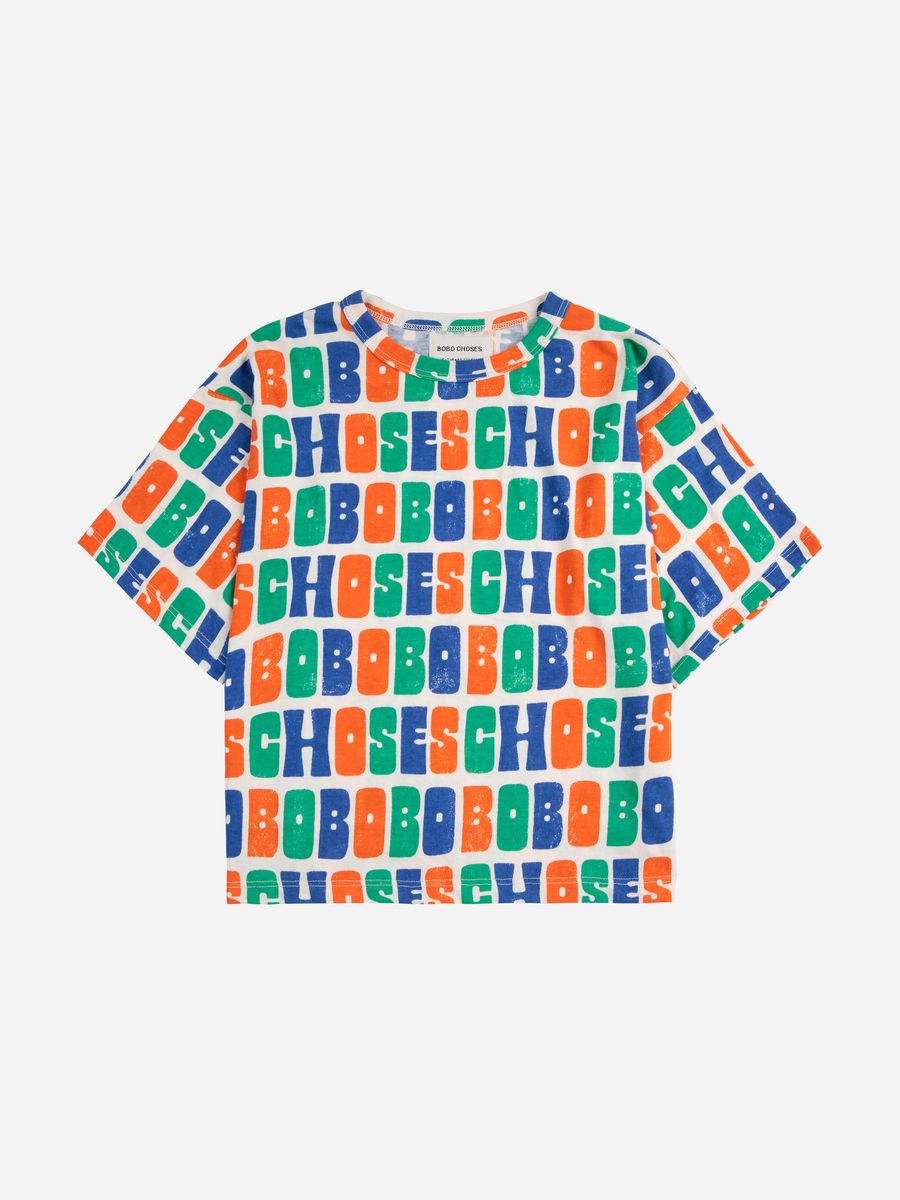 Bobo Choses Multicolor Bobo Choses All Over T-Shirt - Off White