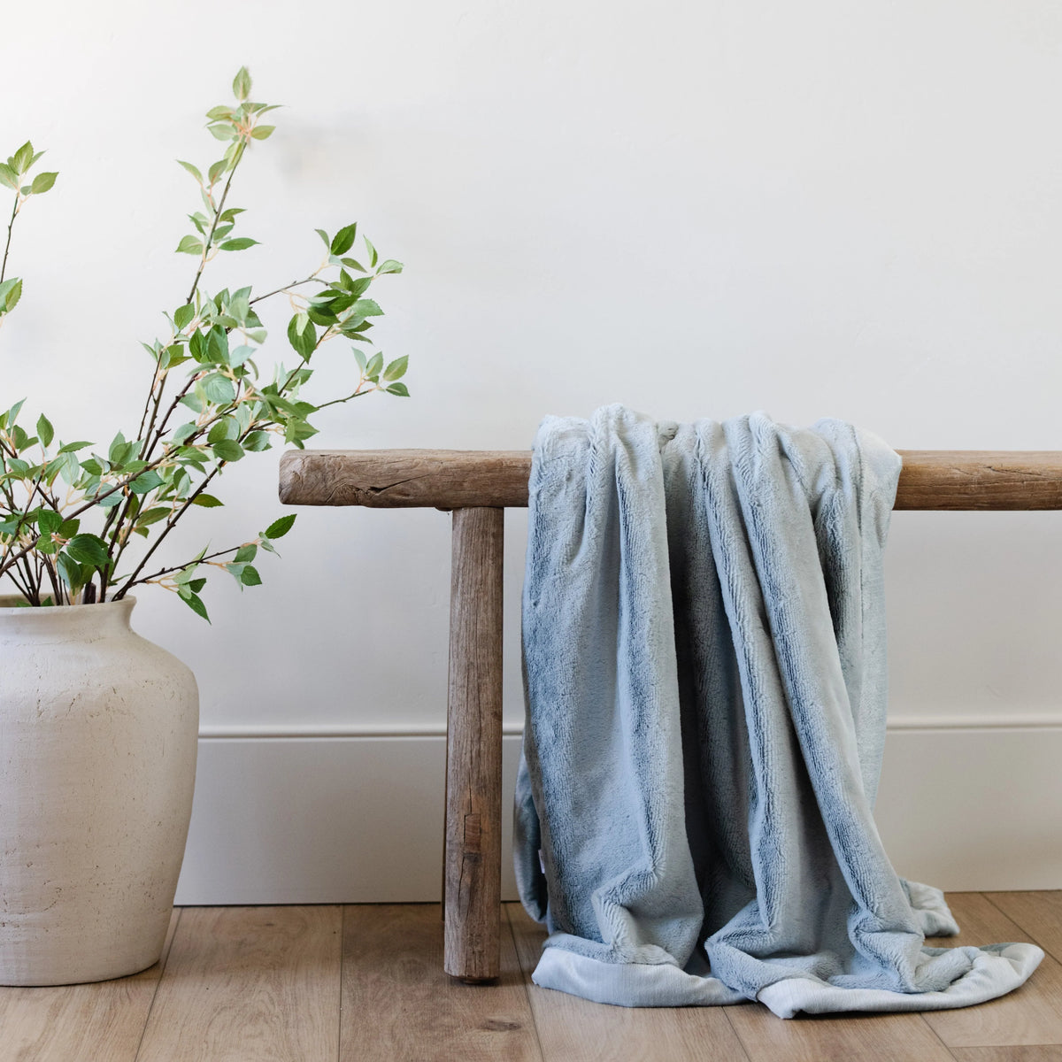 Saranoni Lush Receiving Blankets - Chambray