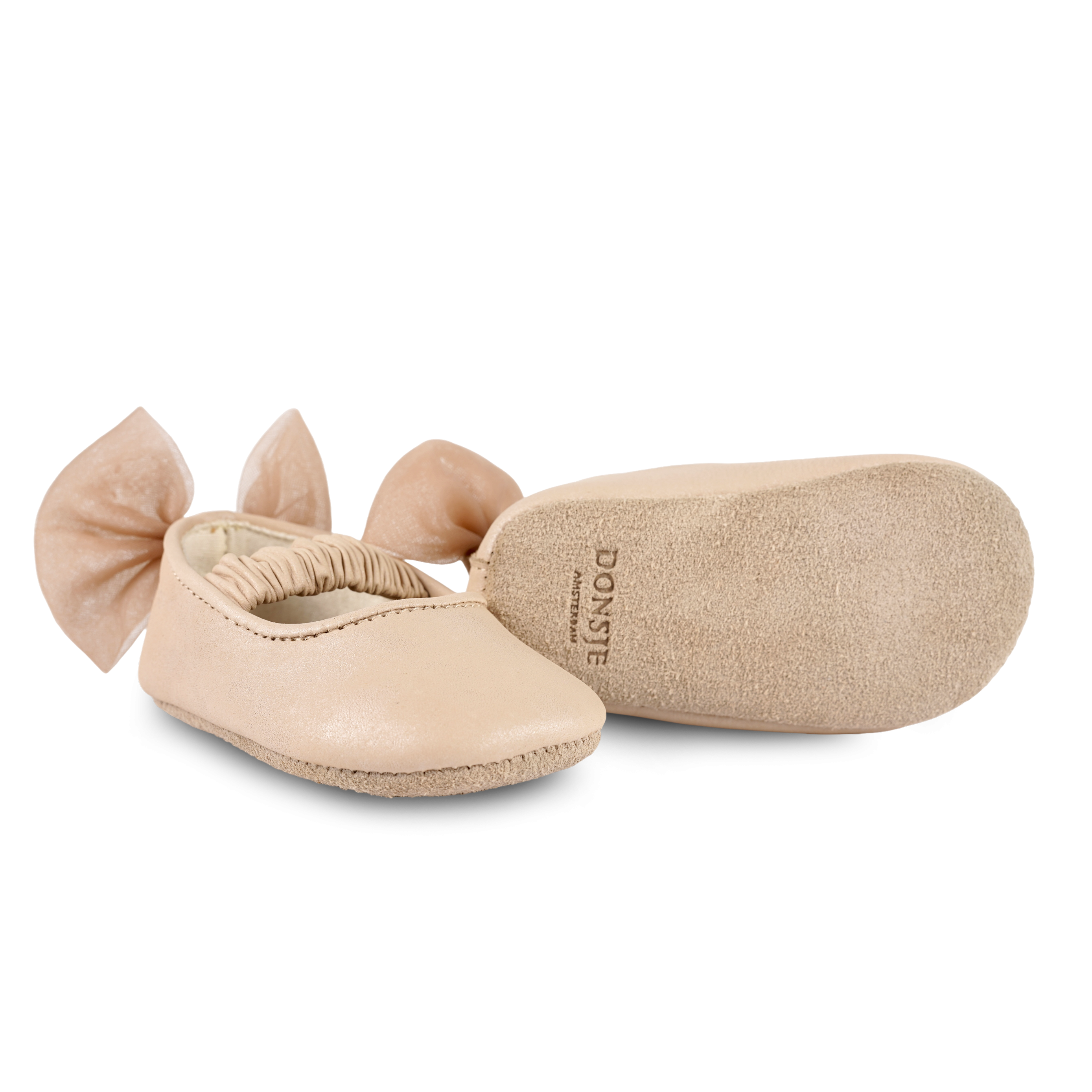 Donsje Luyax Ballerinas Shoes - Powder Metallic Nubuck