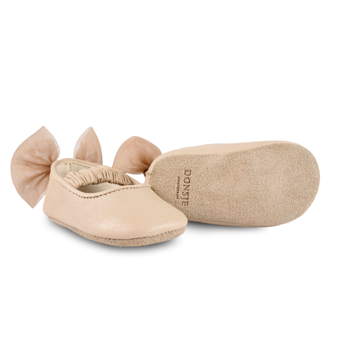 Donsje Luyax Ballerinas - Powder Metallic Nubuck