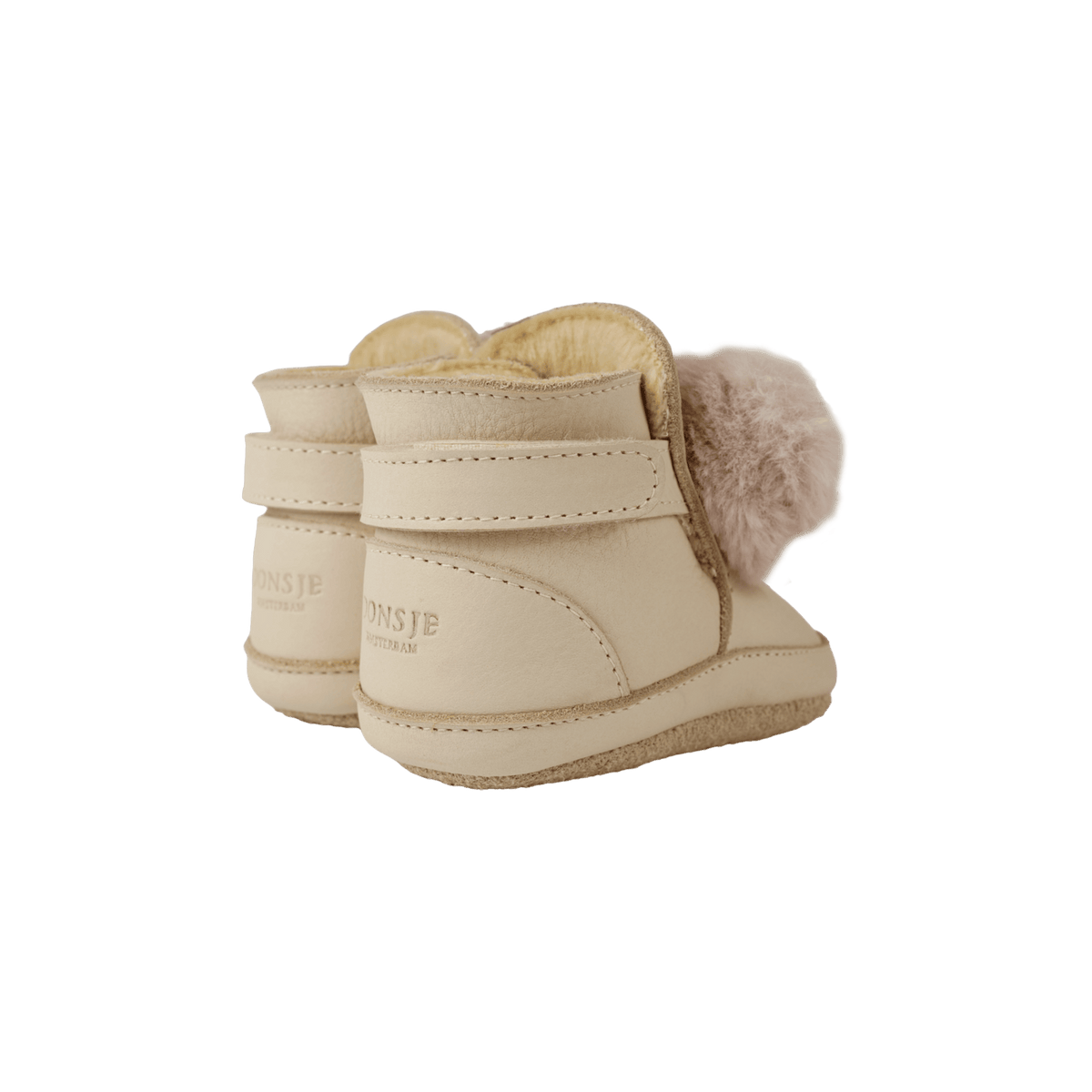 Donsje Amrini Booties - Ivory Classic Leather