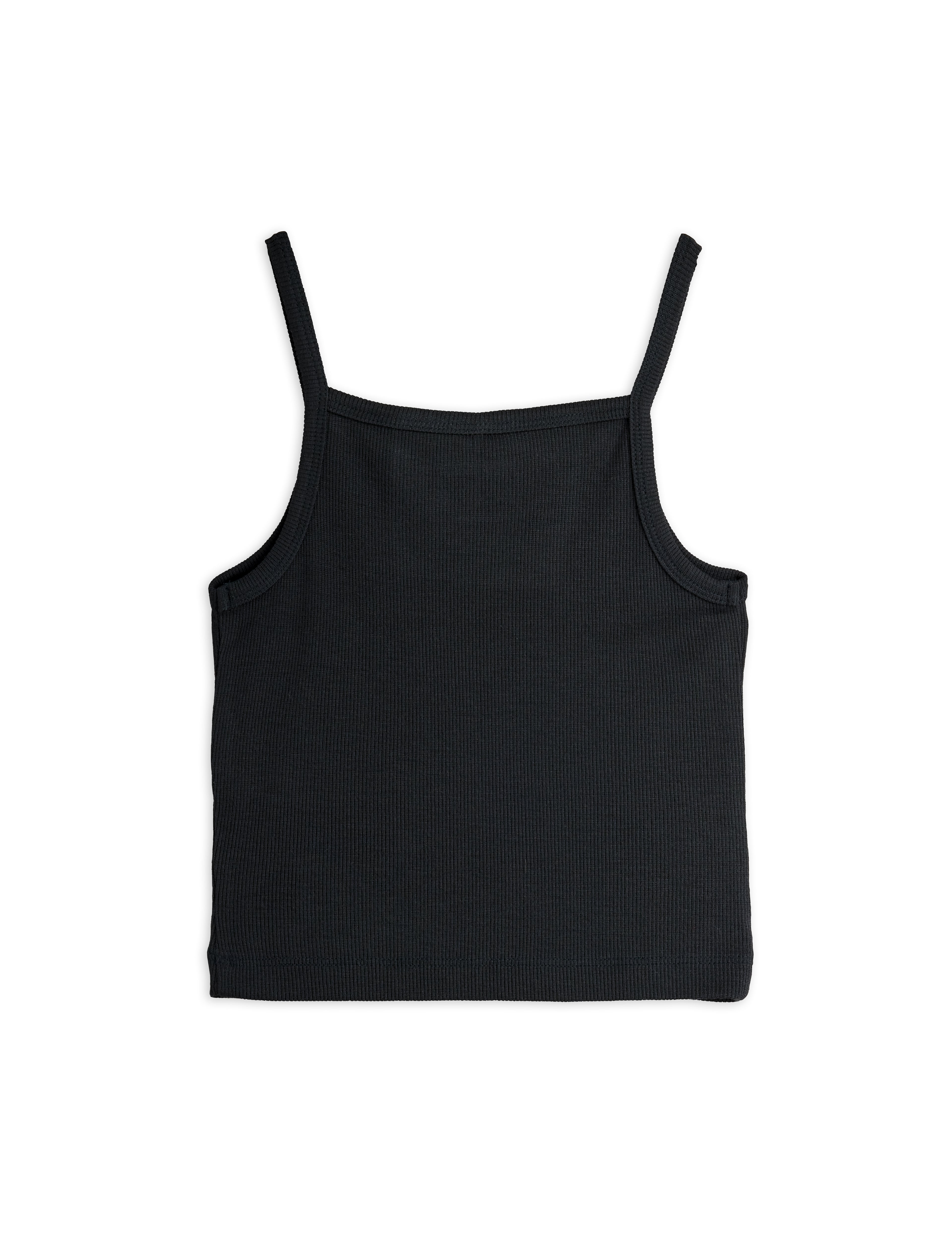 Mini Rodini Modal Rib Tank Top - Black
