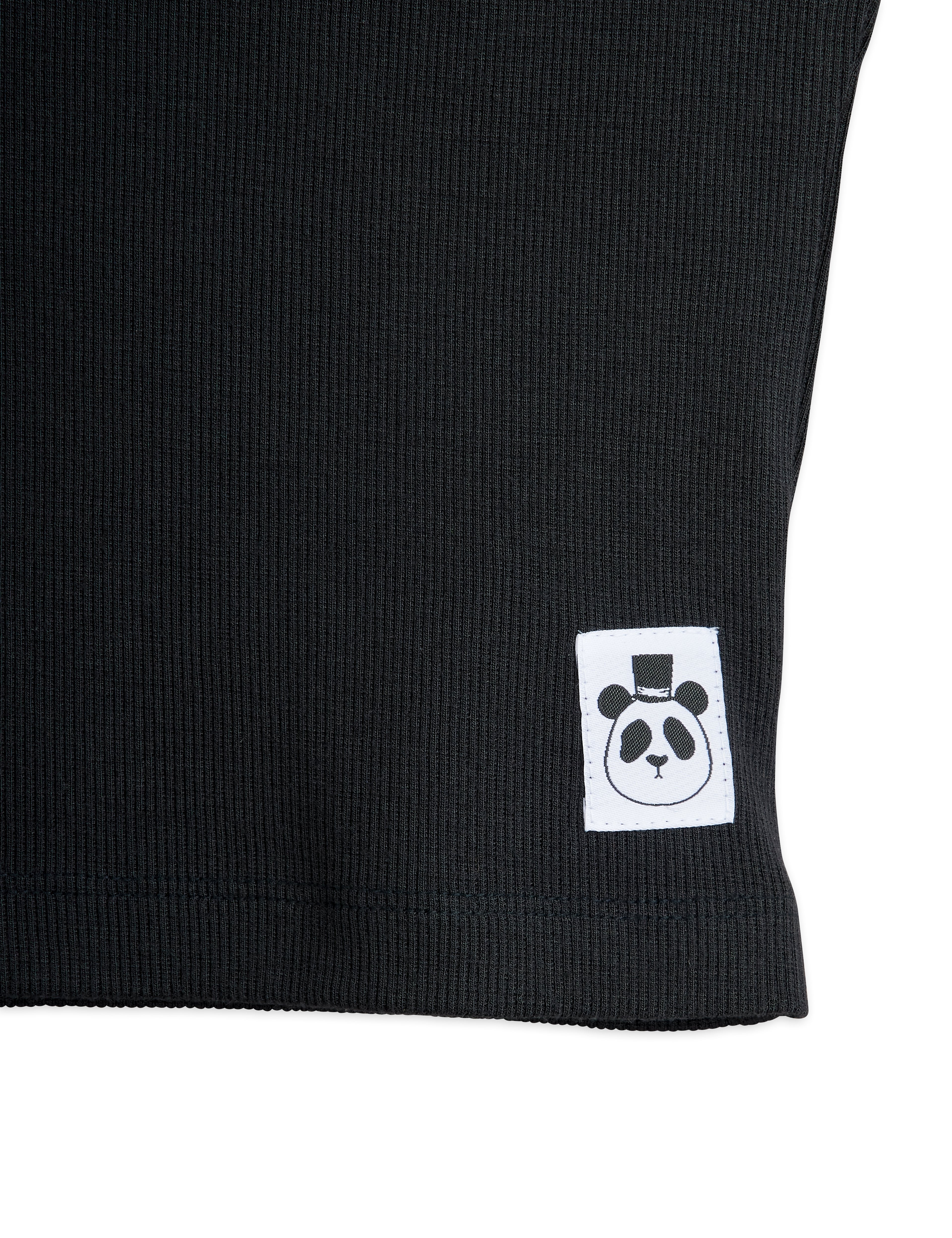 Mini Rodini Modal Rib Tank Top - Black