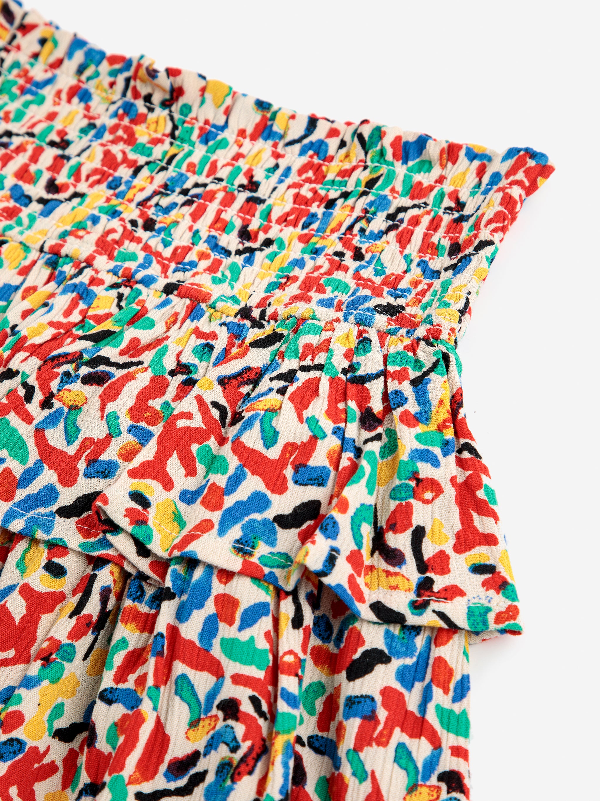 Bobo Choses Confetti All Over Woven Ruffle Skirt - Multicolor