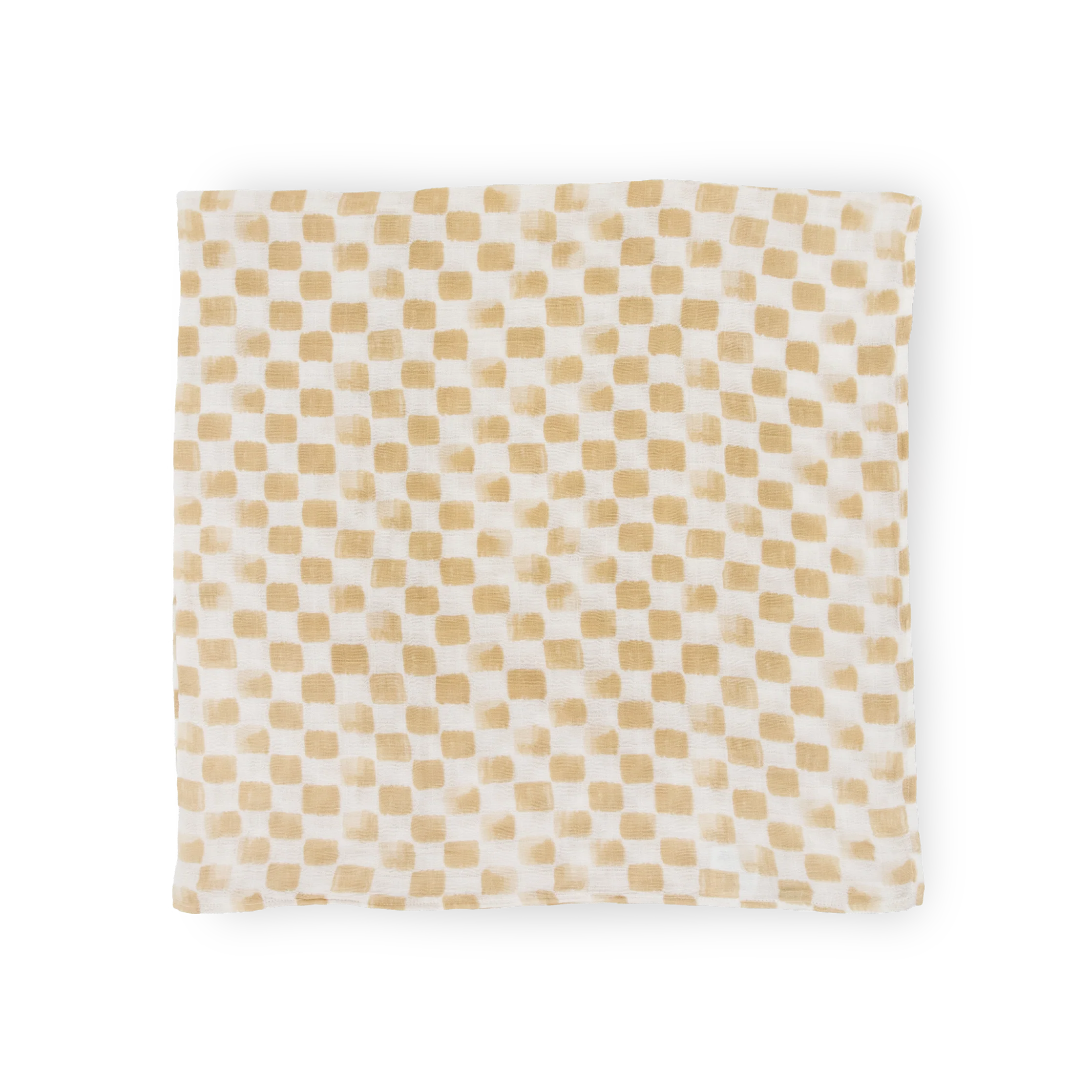Little Unicorn Cotton Muslin Swaddle Blanket - Adobe Checker