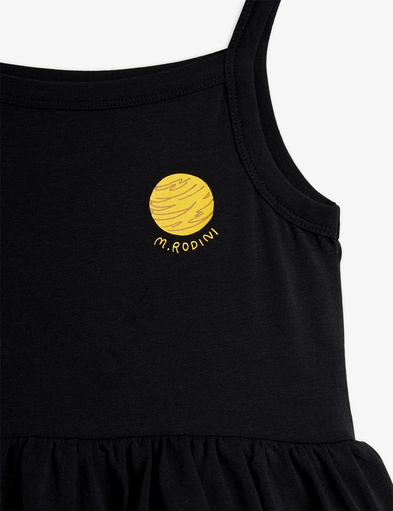 Mini Rodini Planet Sp Short Tank Dress - Black