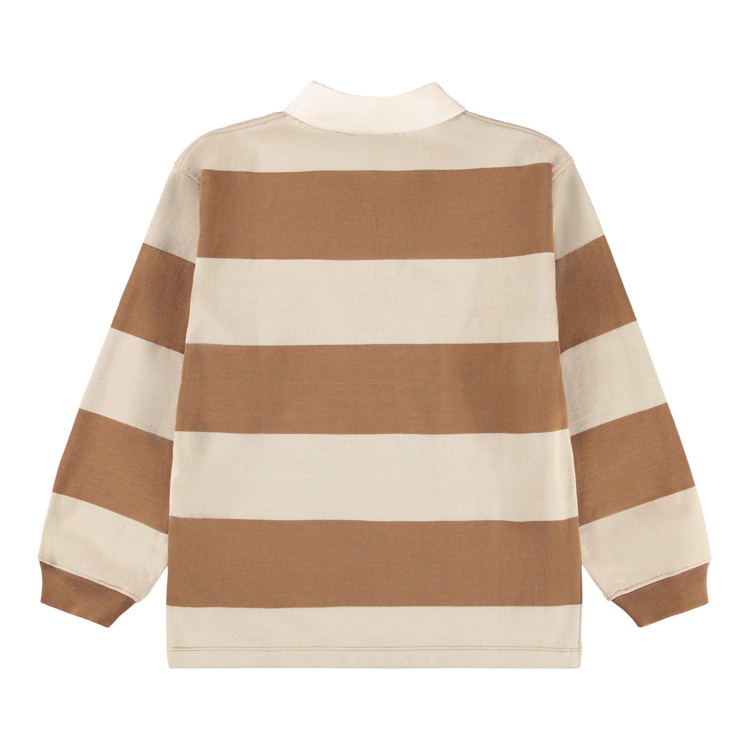 Molo Relz Long Sleeve Polo Shirt - Fawn Moon