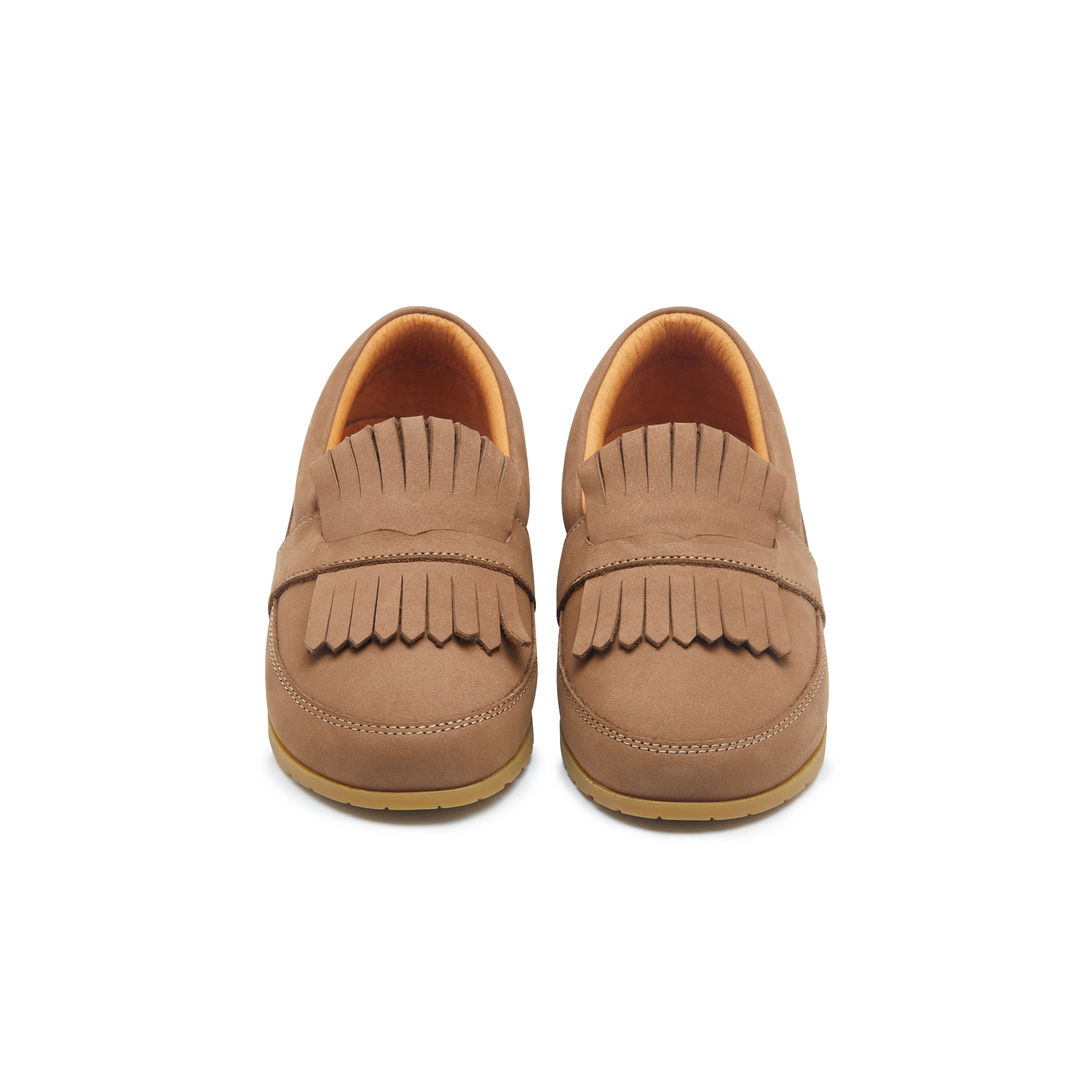 Donsje Yaell Loafers Dove - Truffle Nubuck