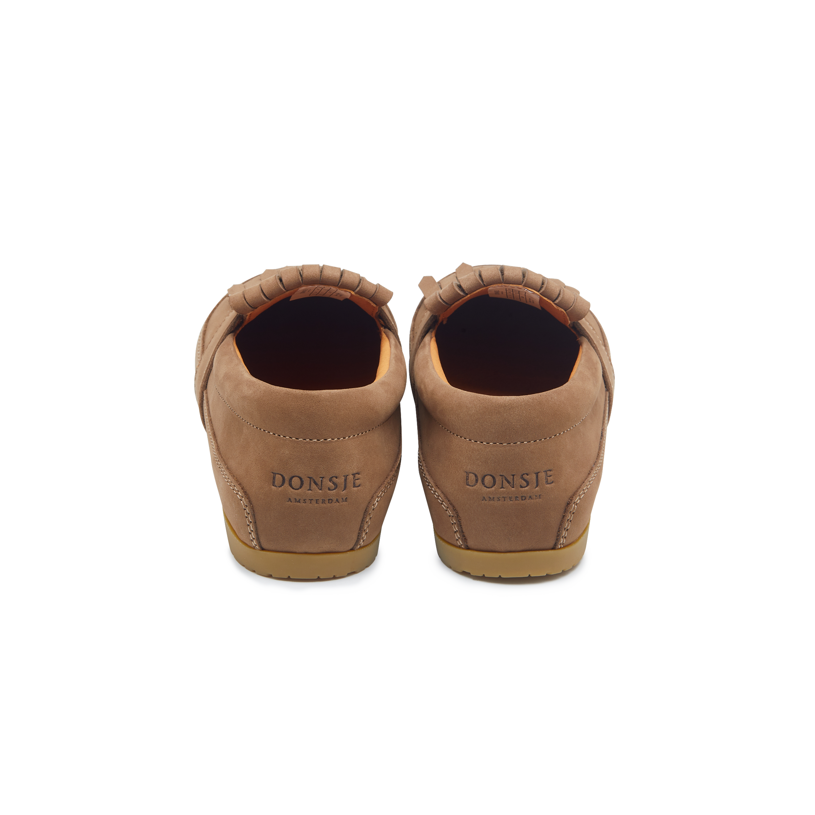 Donsje Yaell Loafers Dove - Truffle Nubuck