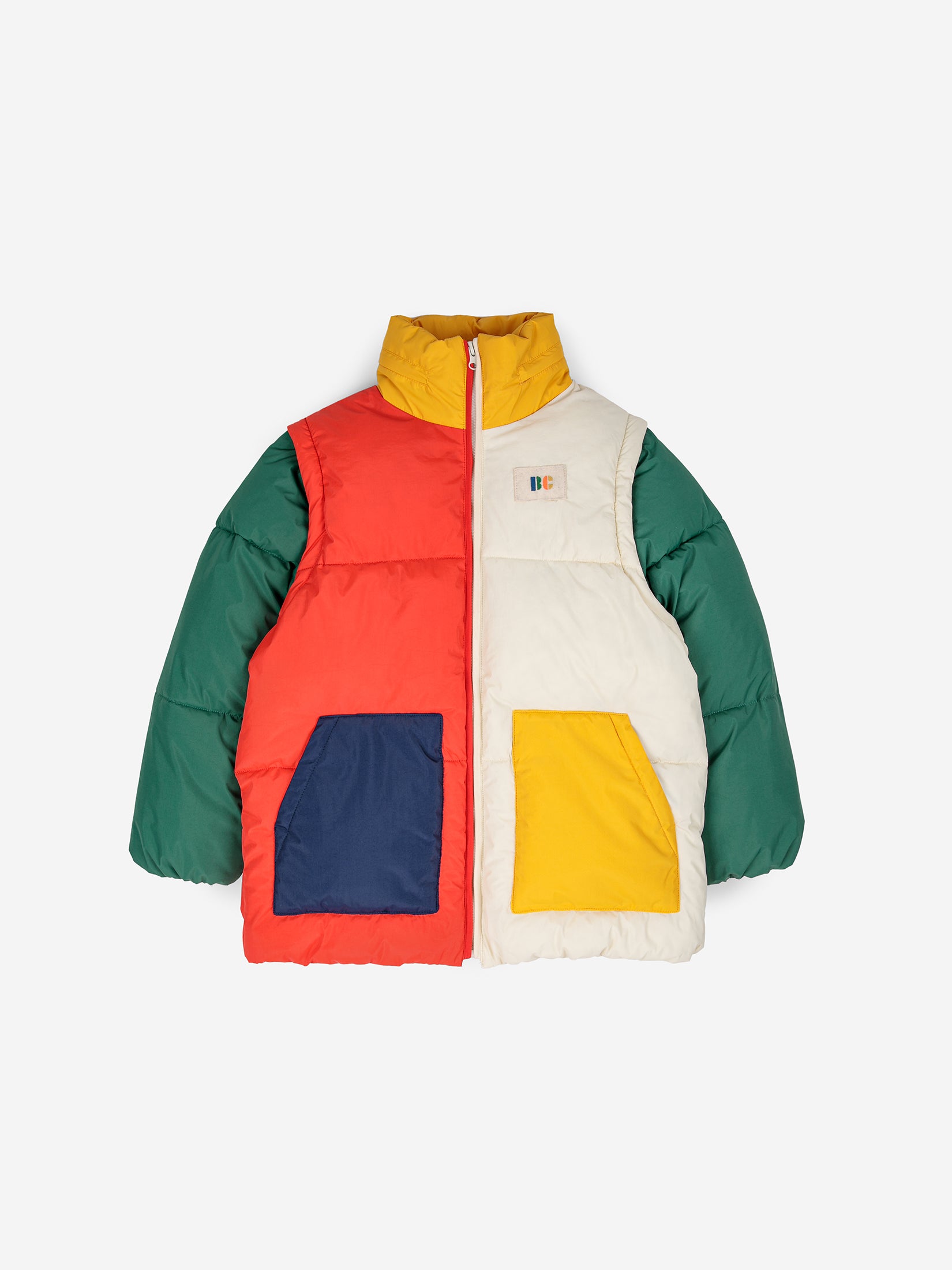 Bobo Choses Color Block Padded Anorak