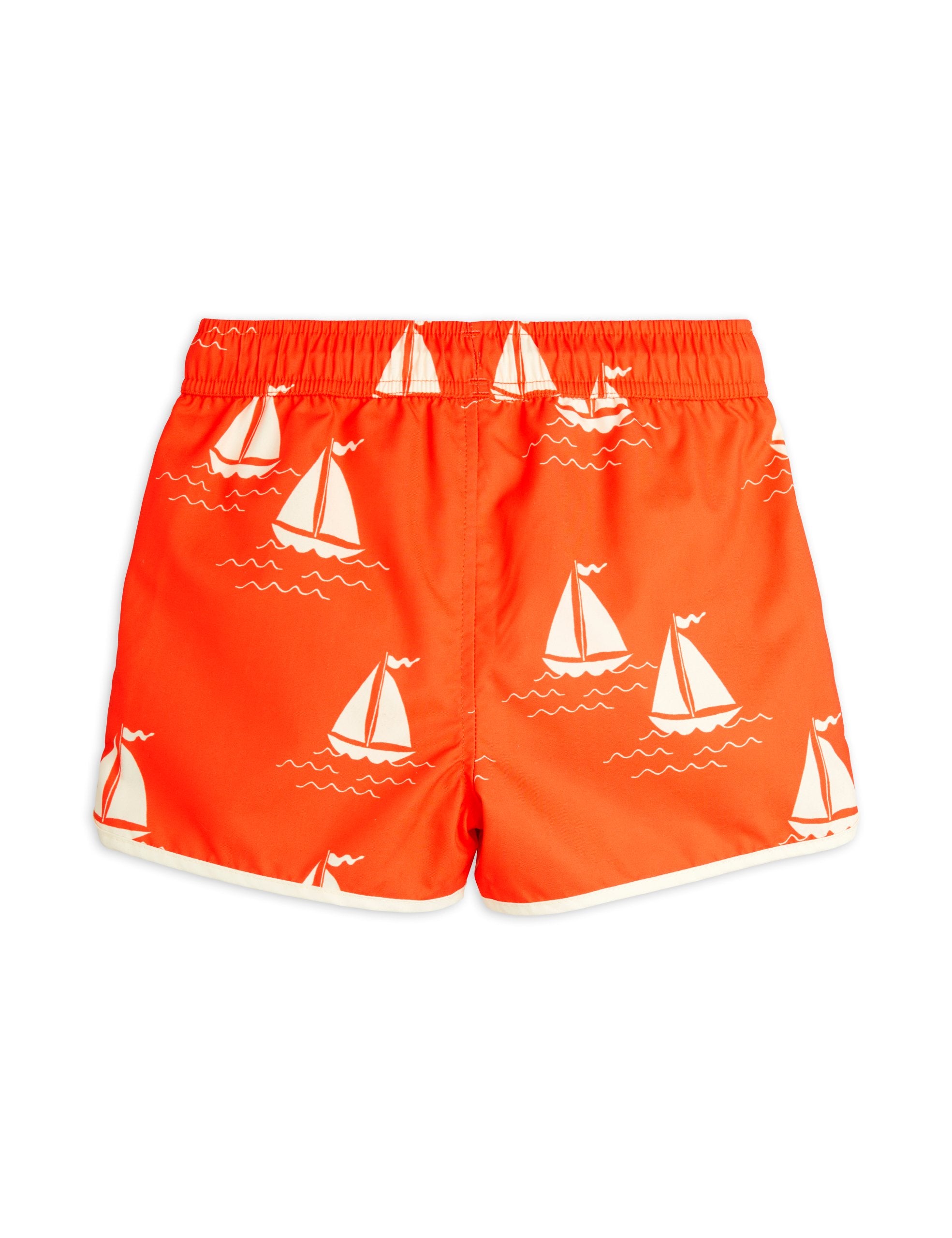 Mini Rodini Sailing Boats AOP Swim Shorts