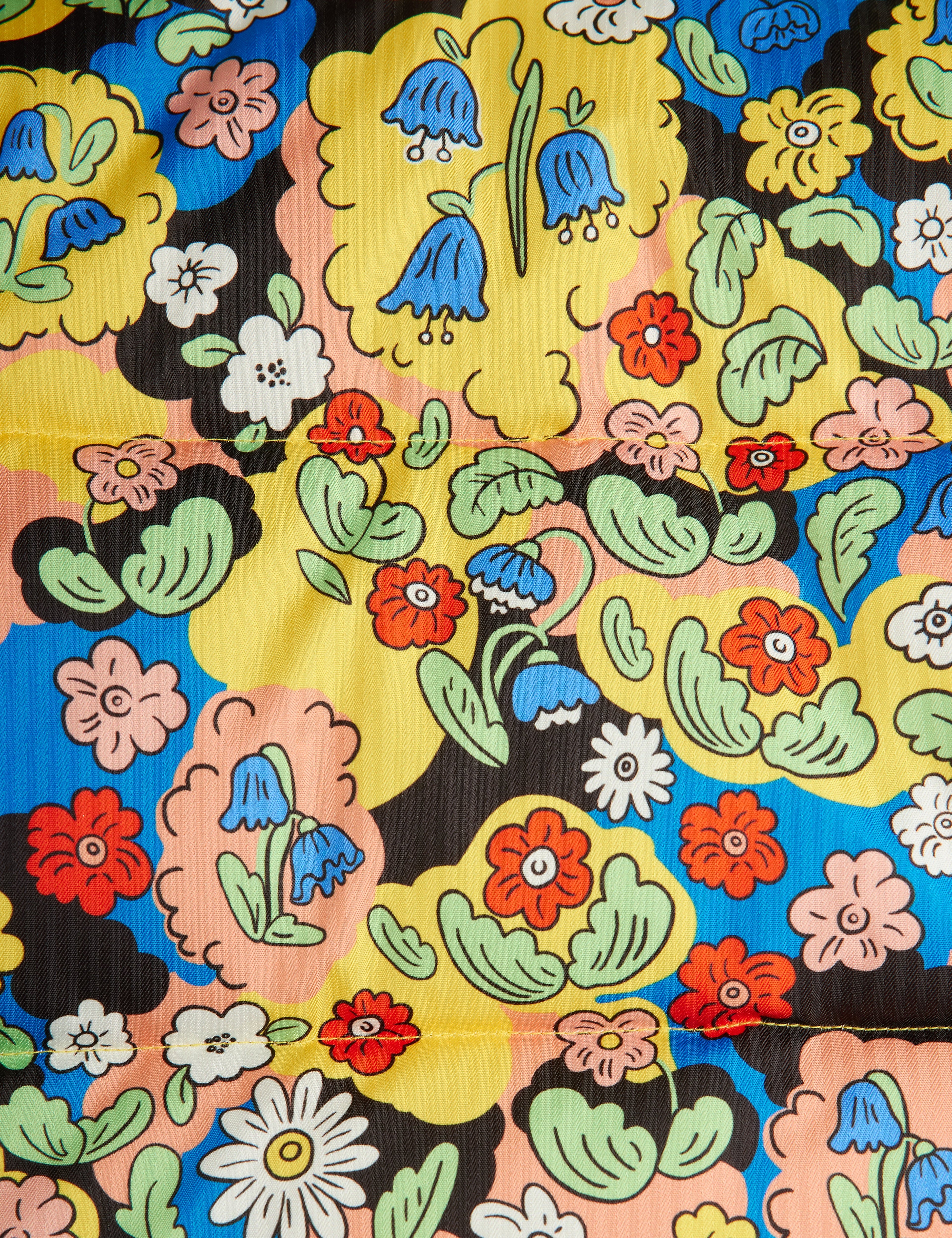 Mini Rodini All Over Print Citypuffer - Flowers