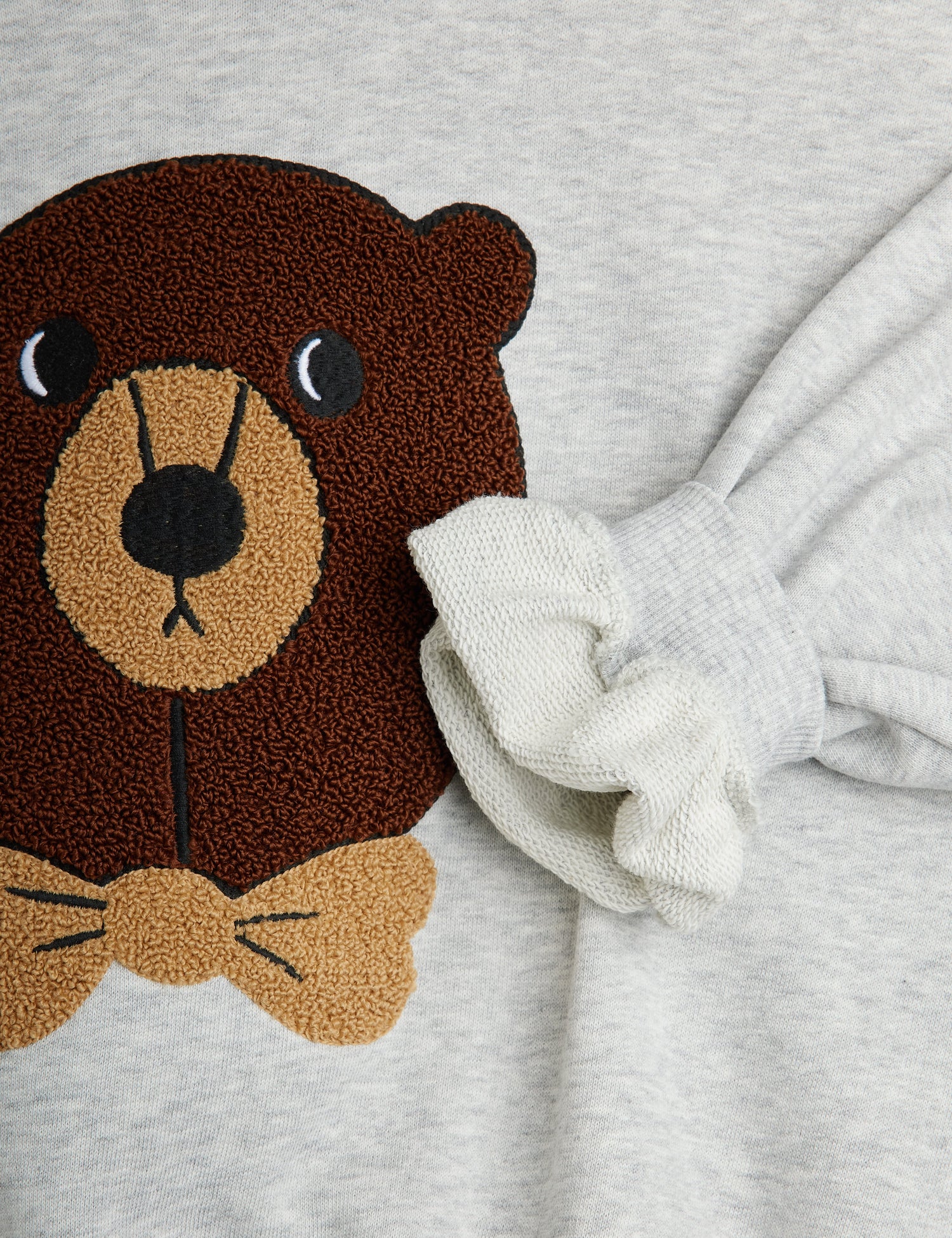 Mini Rodini Bear Chenille Sweatshirt -