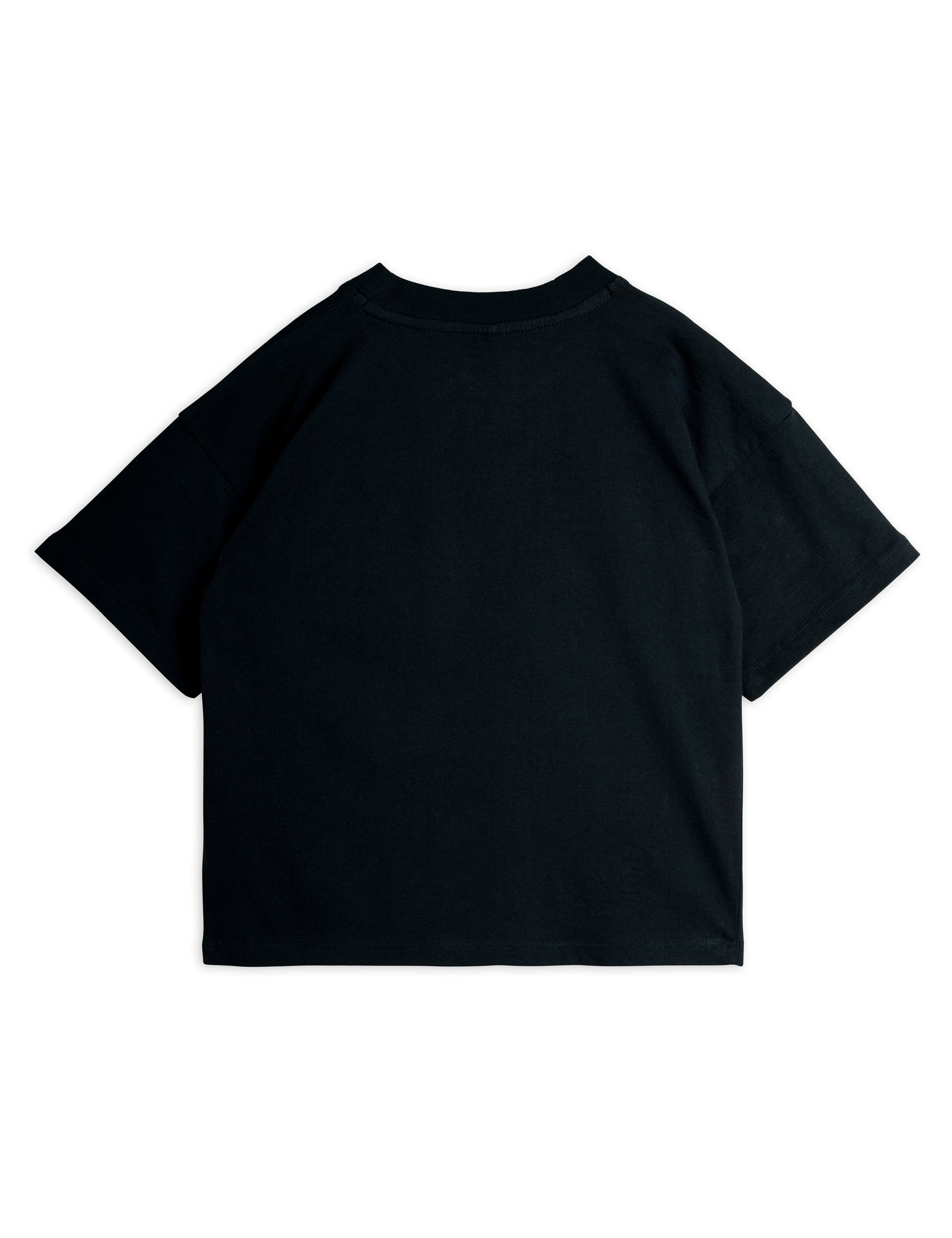 Mini Rodini E.T Embroidery Short Sleeve Tee - Black