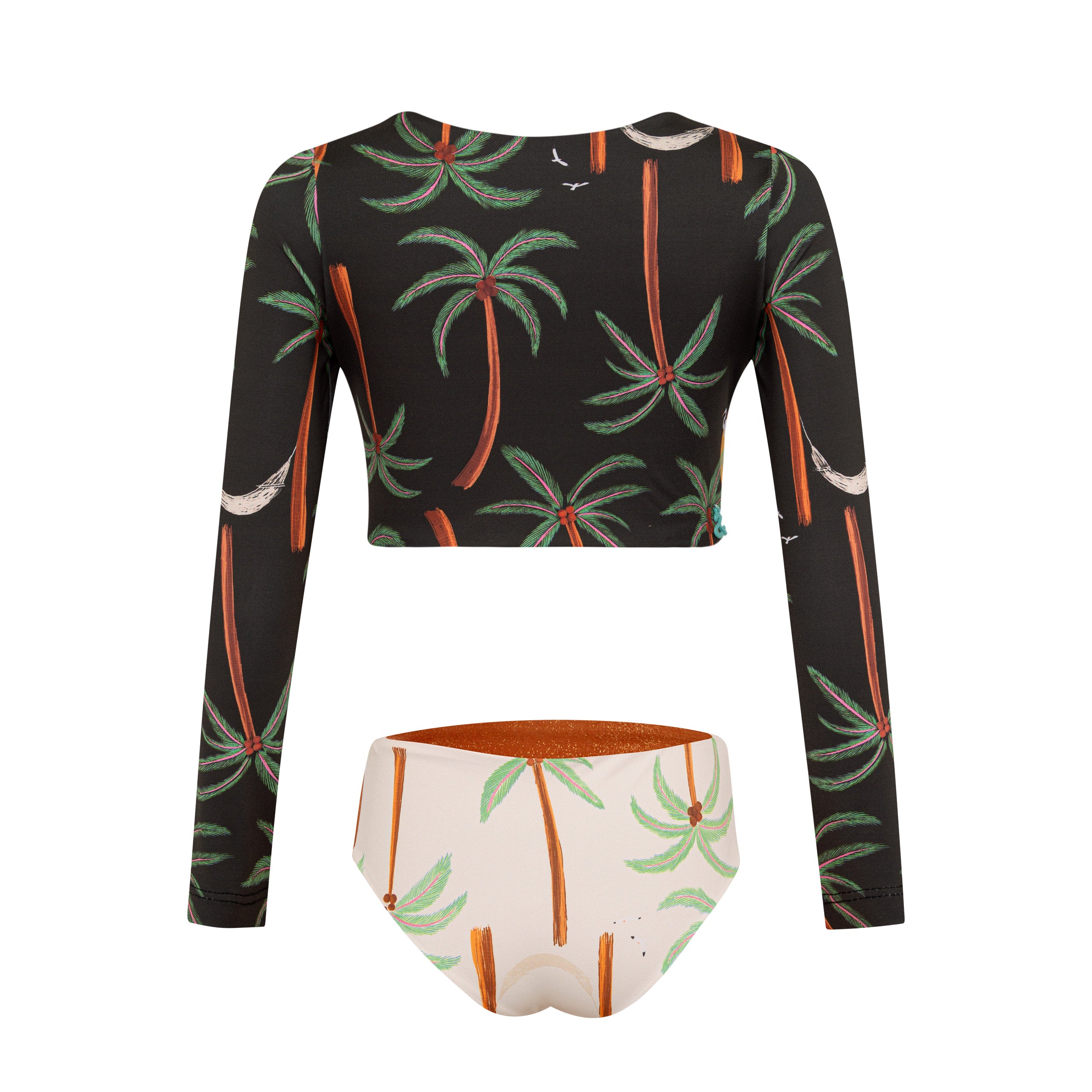 Pepita & Me Sun Bikini - Palmeras Negro