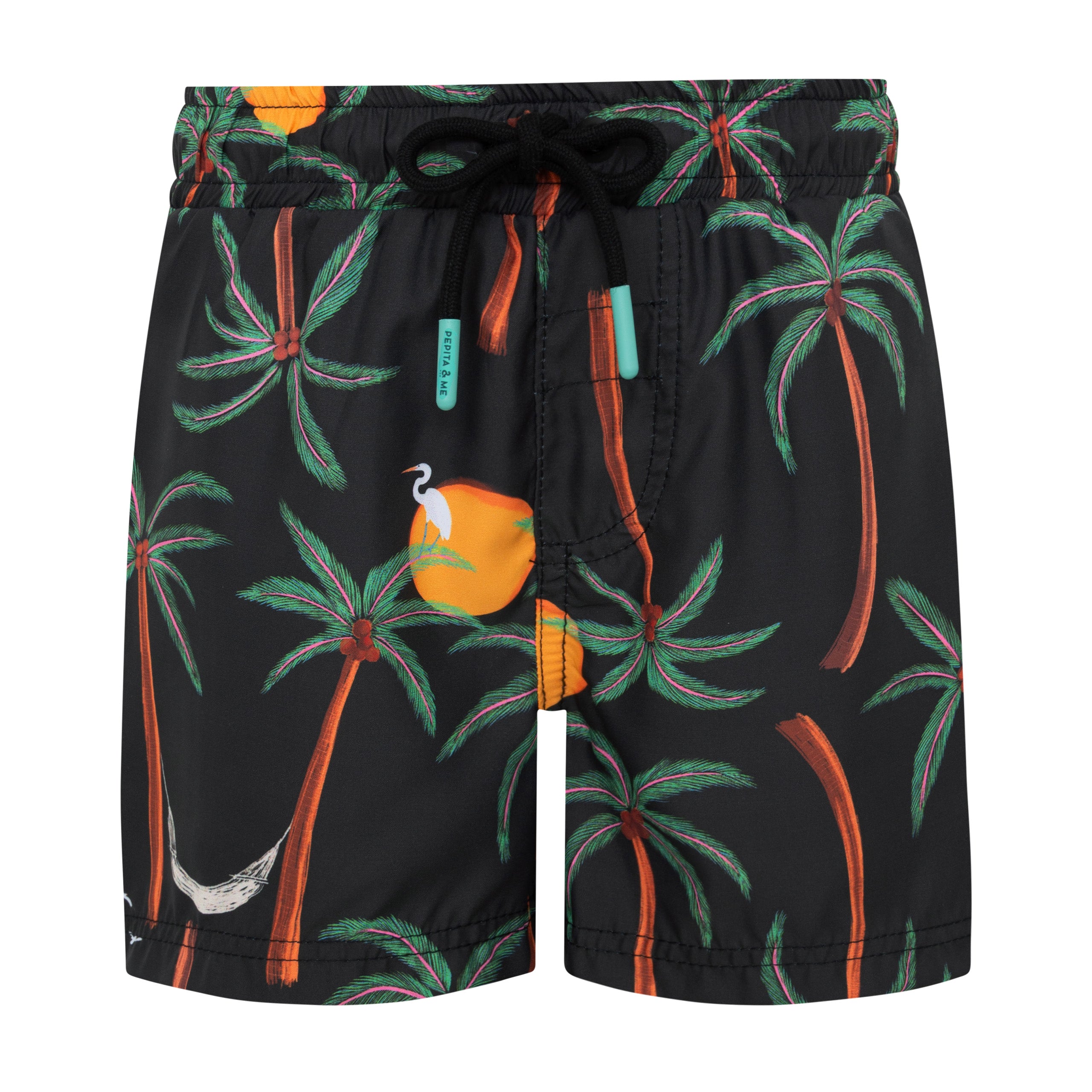 Pepita & Me Swimshorts - Palmeras Negro