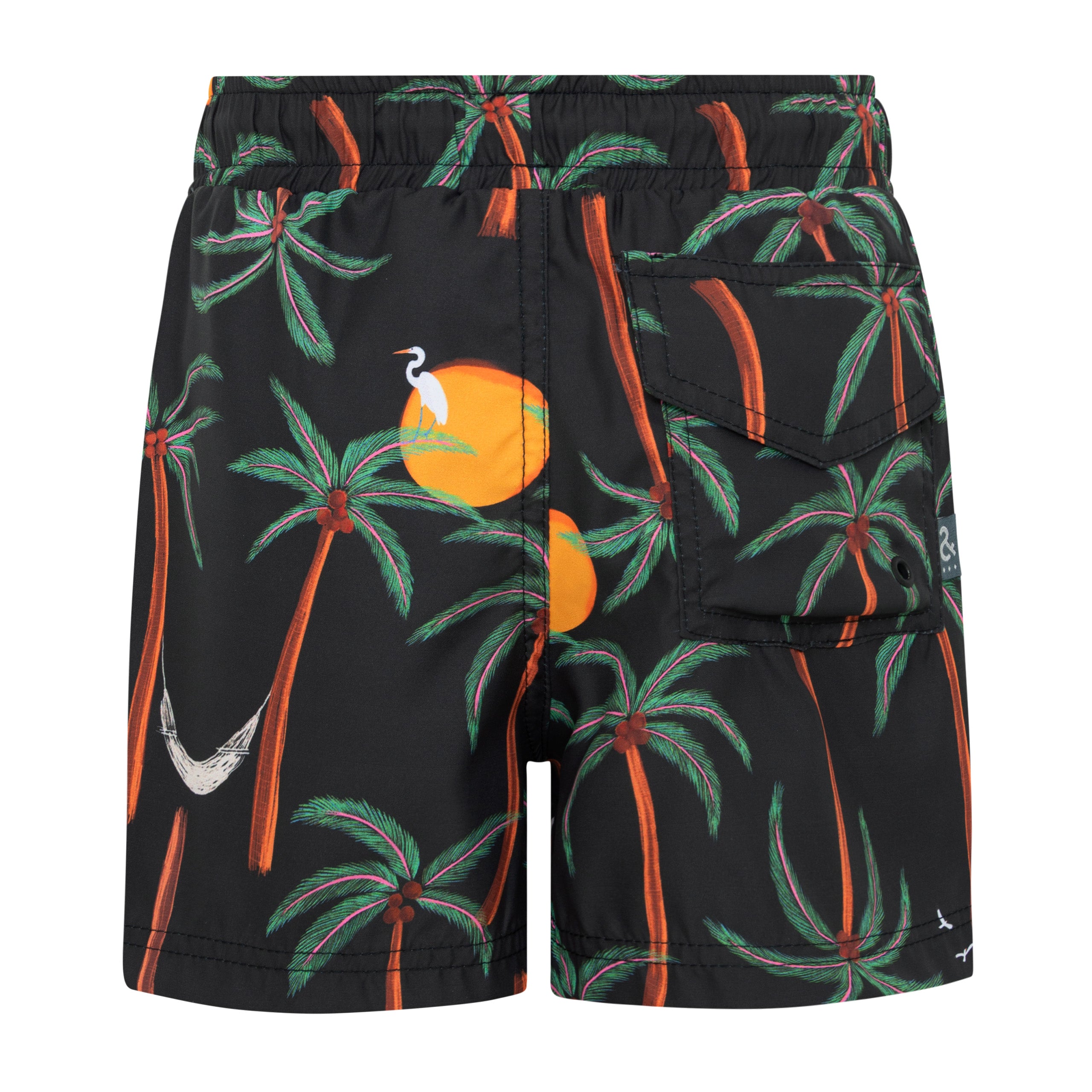 Pepita & Me Swimshorts - Palmeras Negro