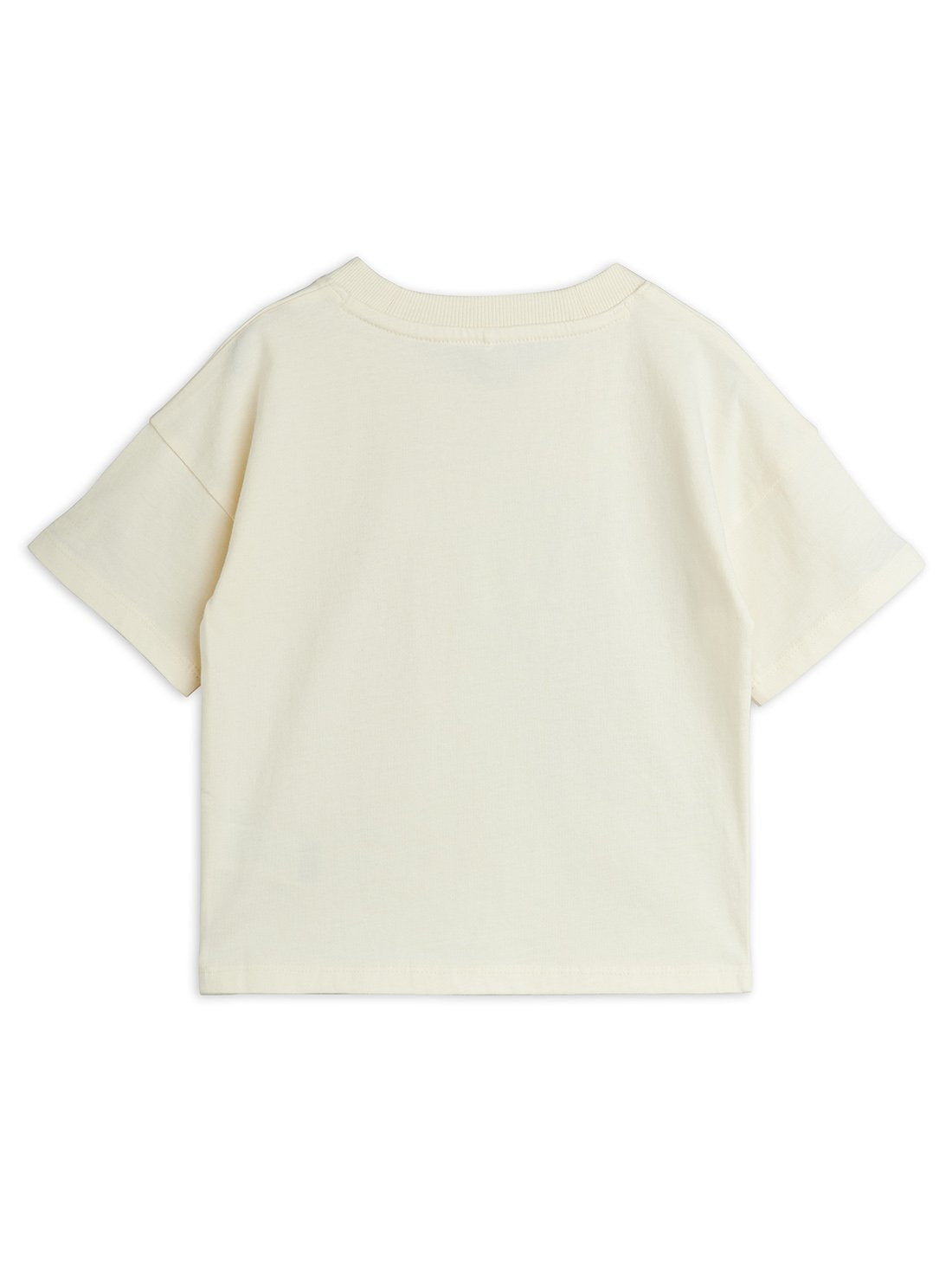 Mini Rodini Alien Travel Agency Sp Short Sleeve Tee - Off White