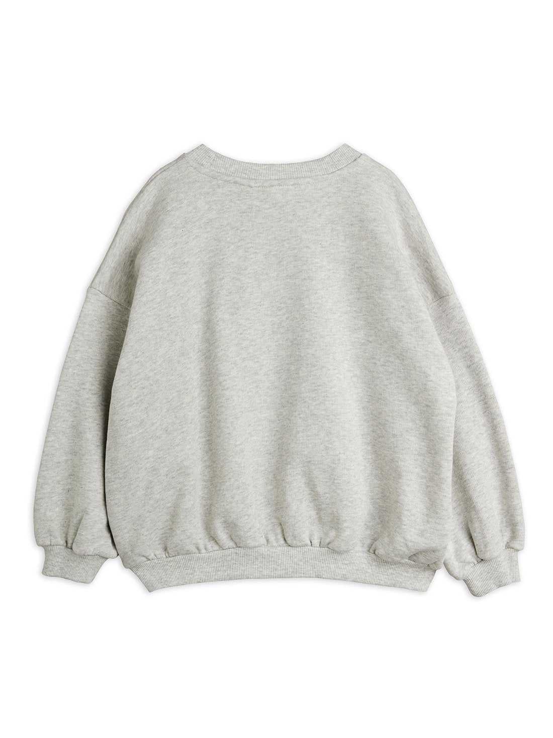 Mini Rodini Planet Embroidered Sweatshirt - Grey Melange
