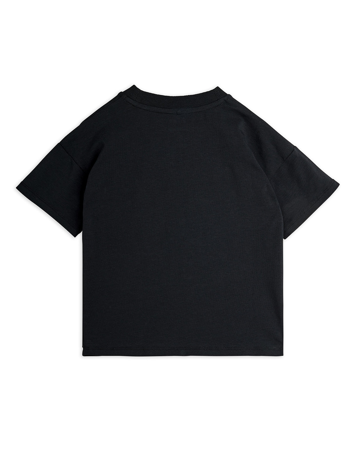 Mini Rodini Planet Sp Short Sleeve Tee - Black