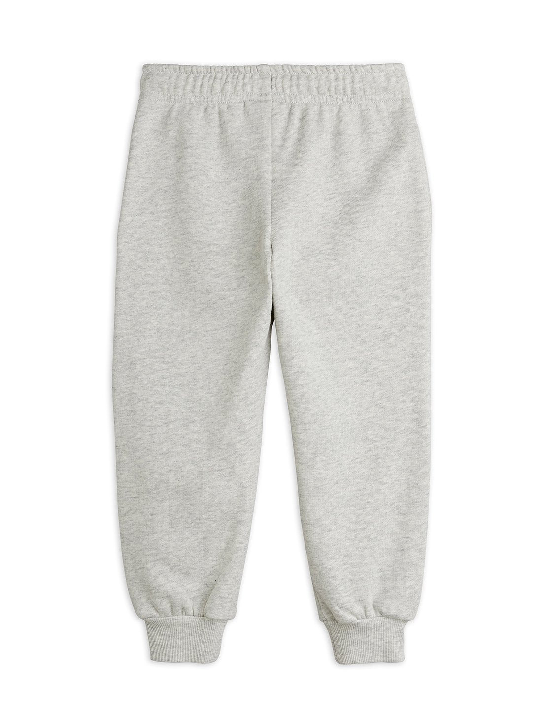 Mini Rodini Planet Embroidered Sweatpants - Grey Melange