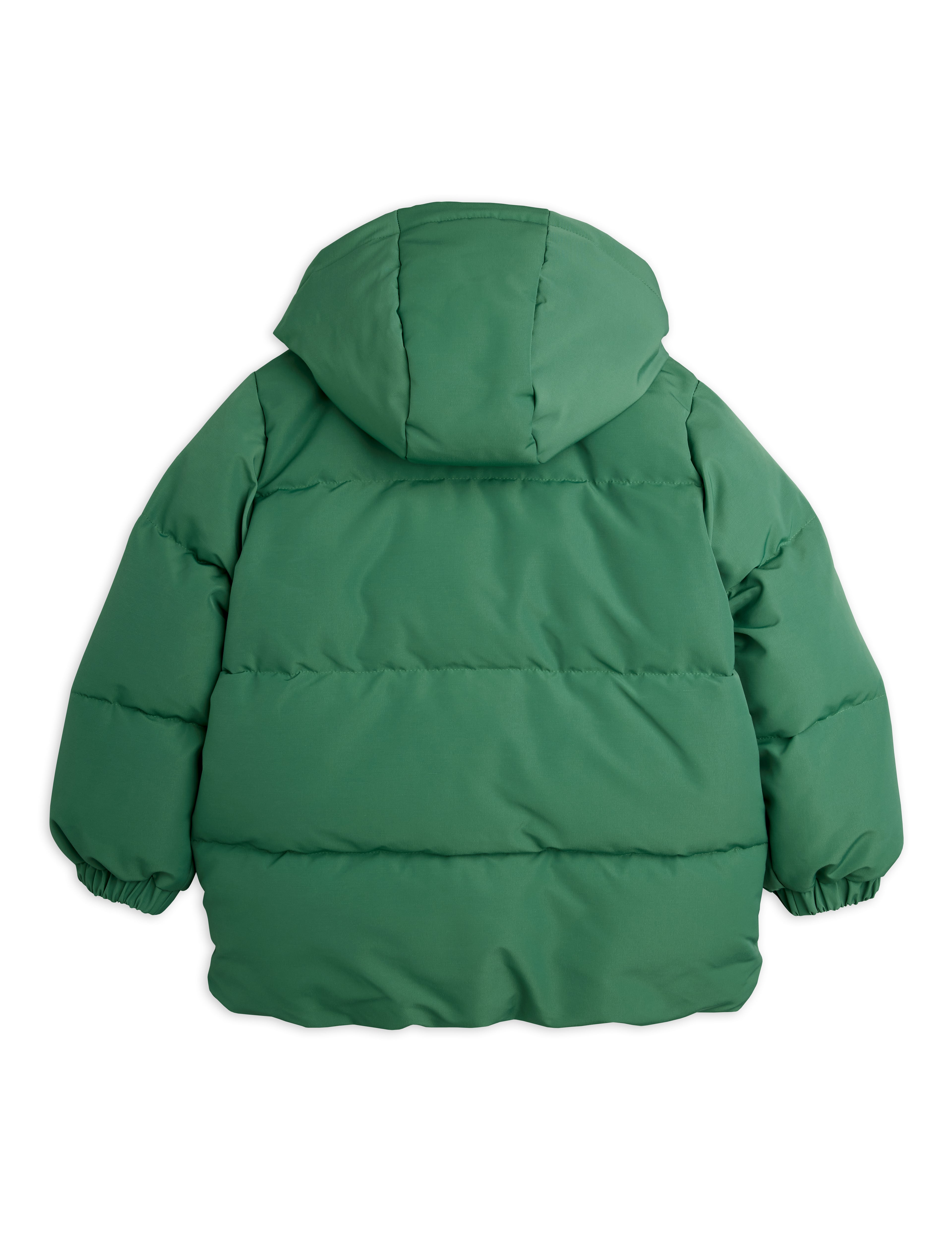 Mini Rodini Solid Heavy Puffer - Green