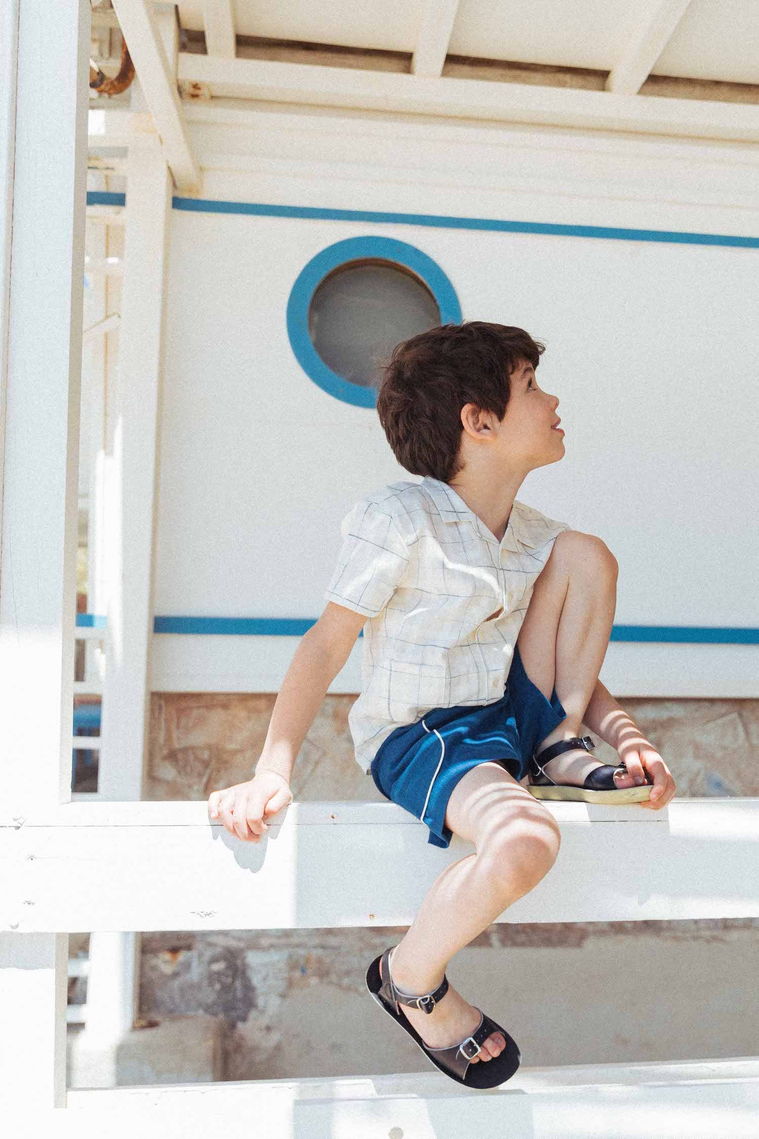 Lali Birch Shorts - Coastal Blue