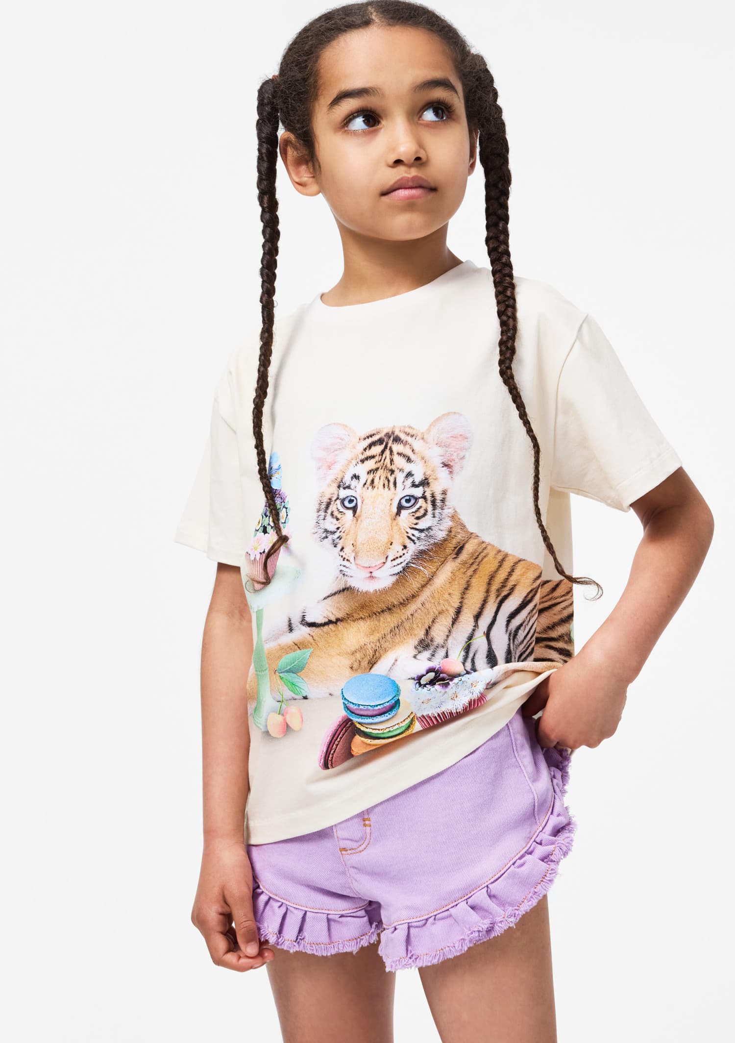 Molo Agnetha Shorts - Crocus Petal