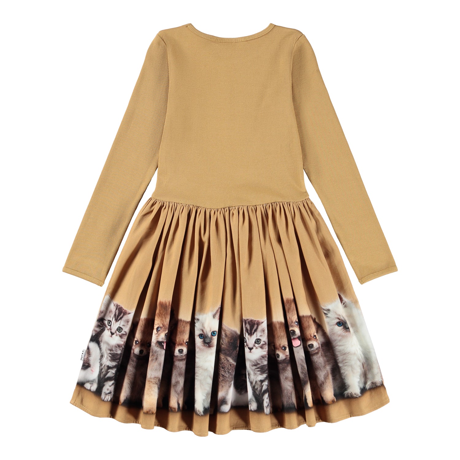 Molo Casie Warm Long Sleeve Dress - Fluffiness