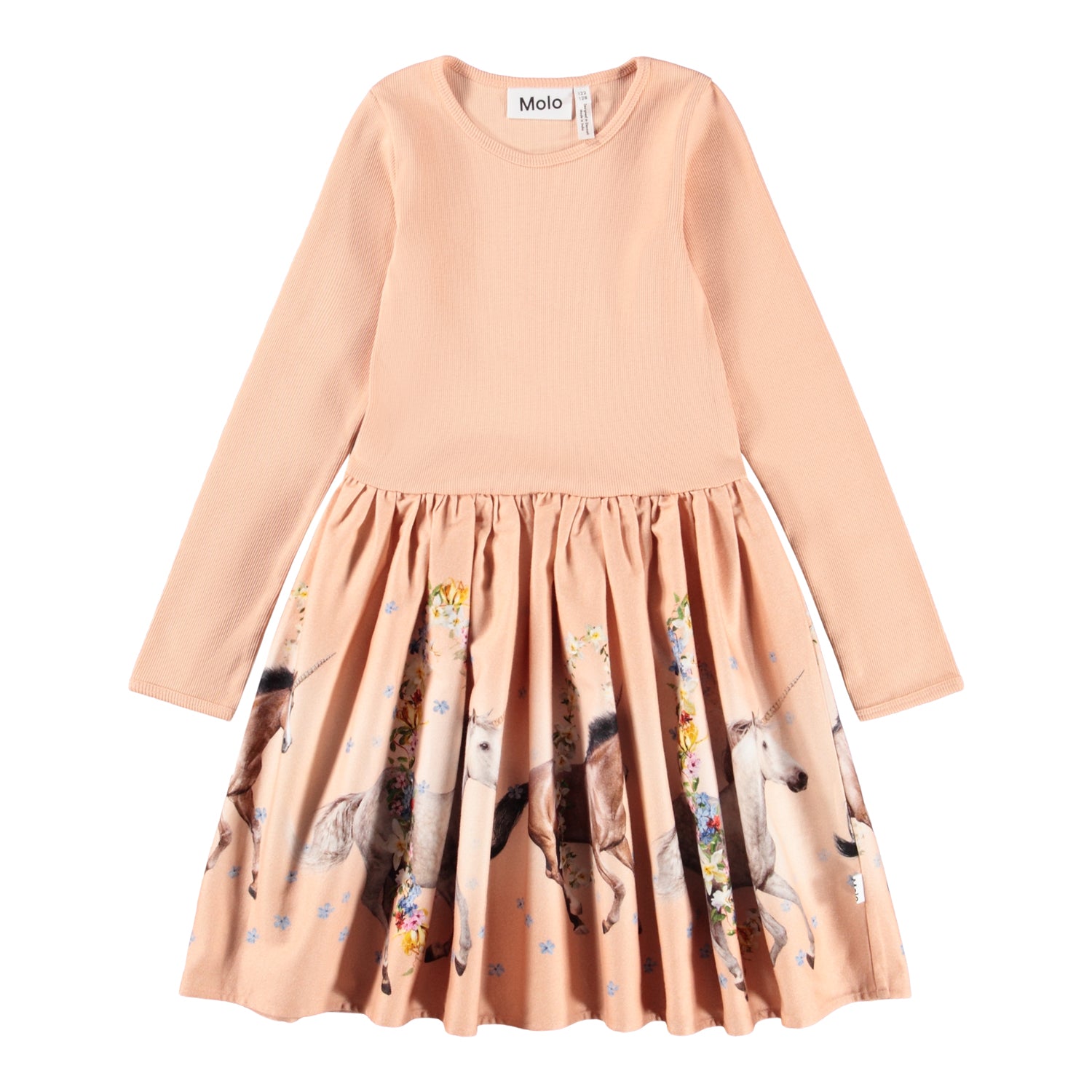 Molo Casie Warm Long Sleeve Dress - Universal Flora