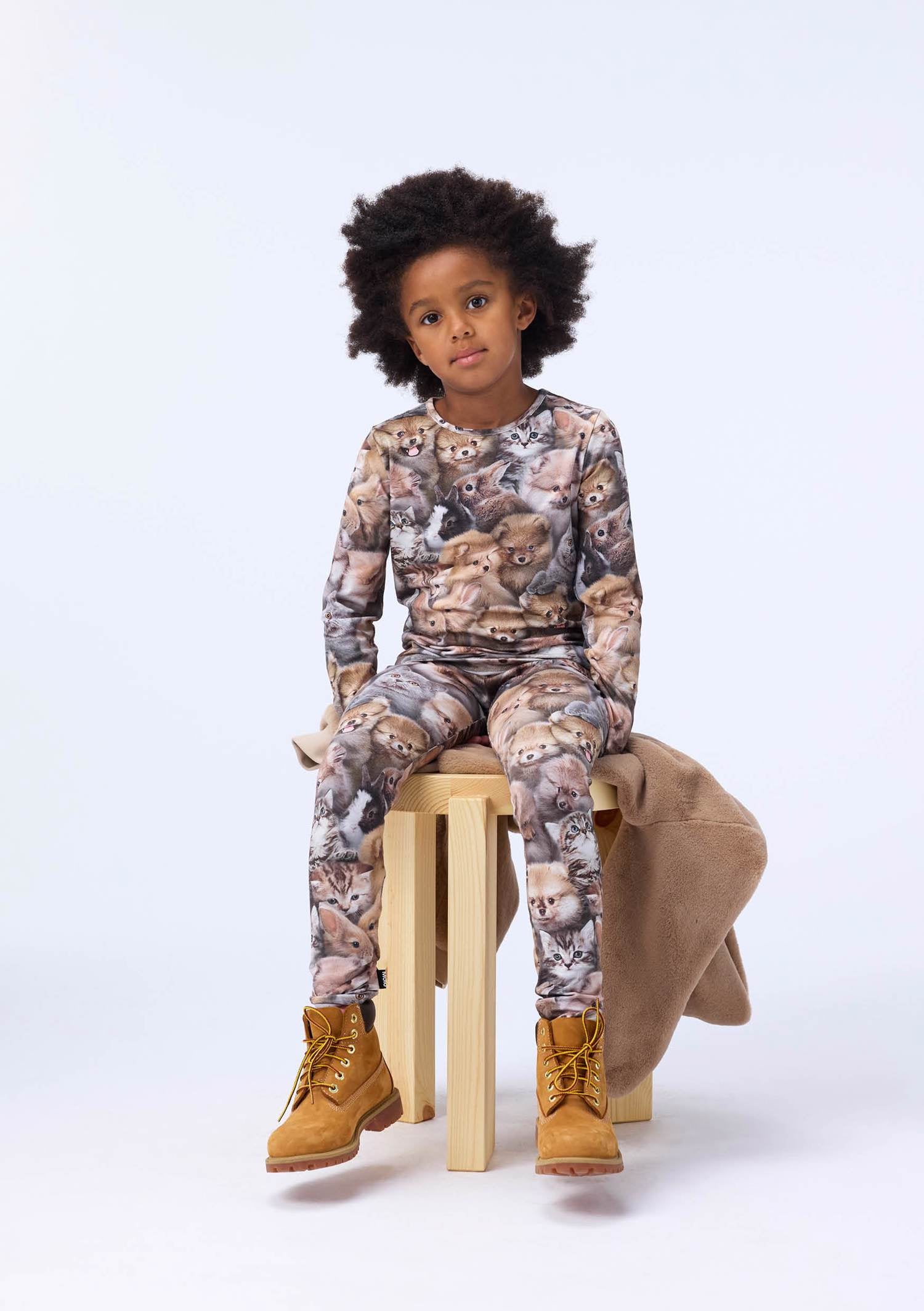 Molo Niki Leggings - Fuzzy Fluffy