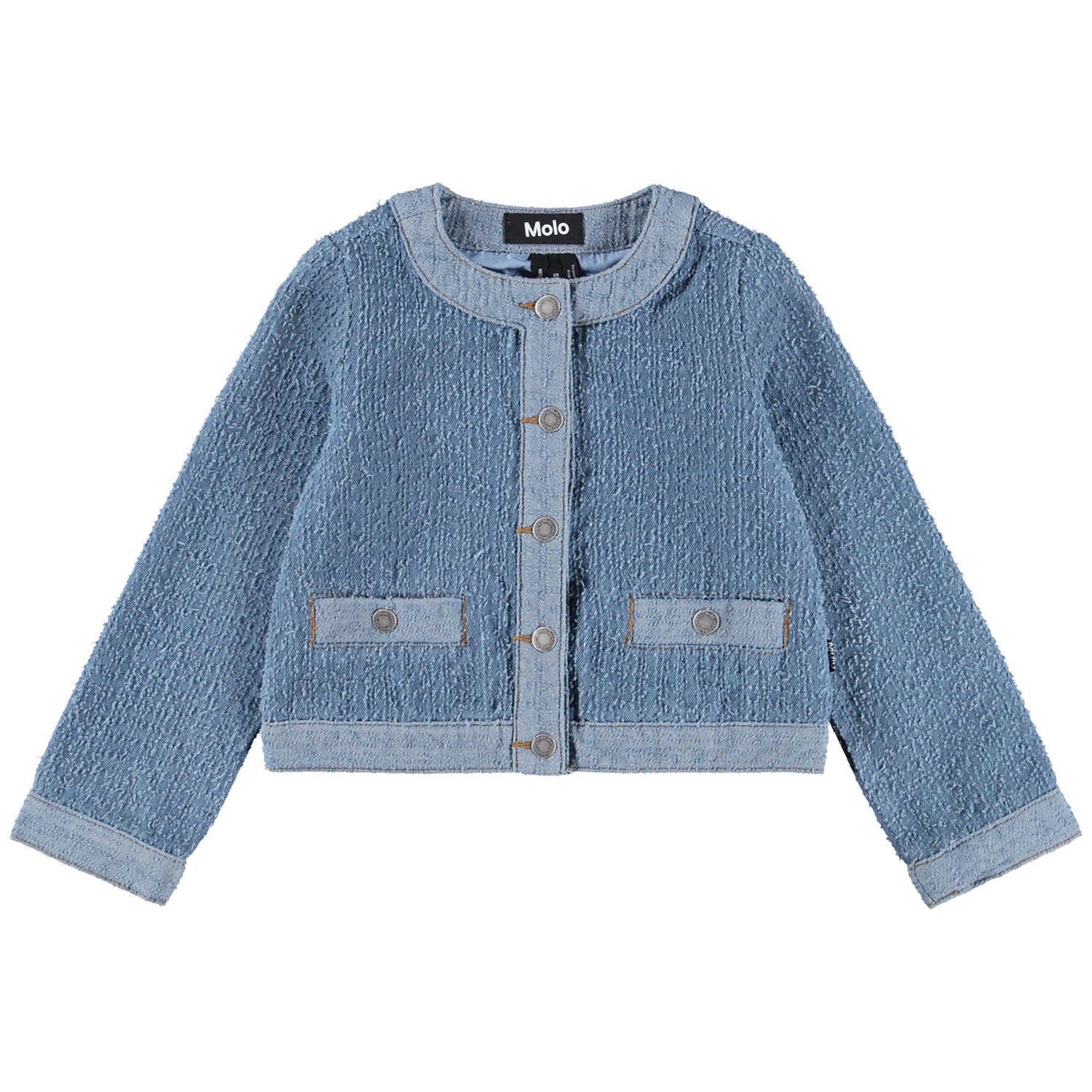 Molo Hedwig Jacket - Bouclé Blue