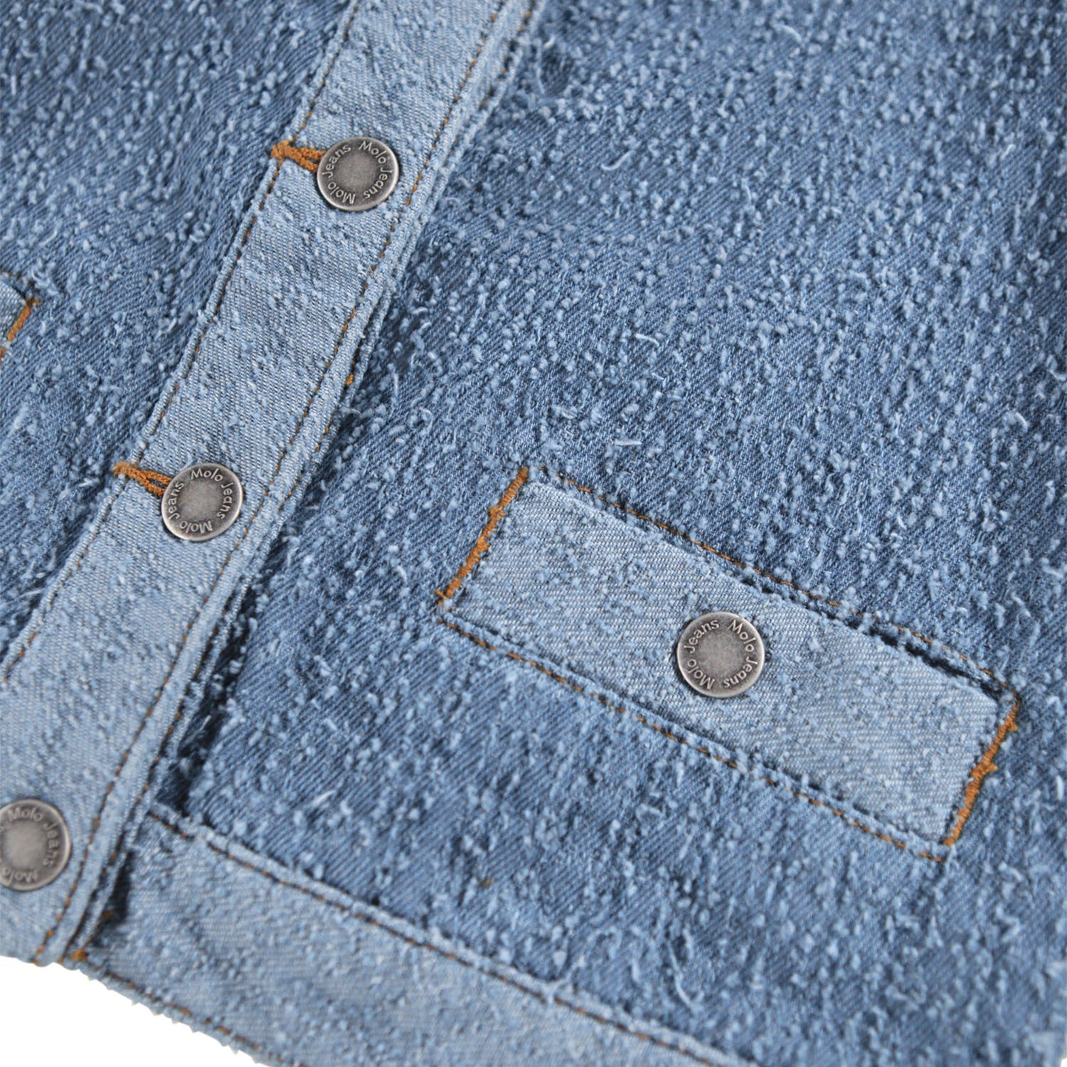 Molo Hedwig Jacket - Bouclé Blue