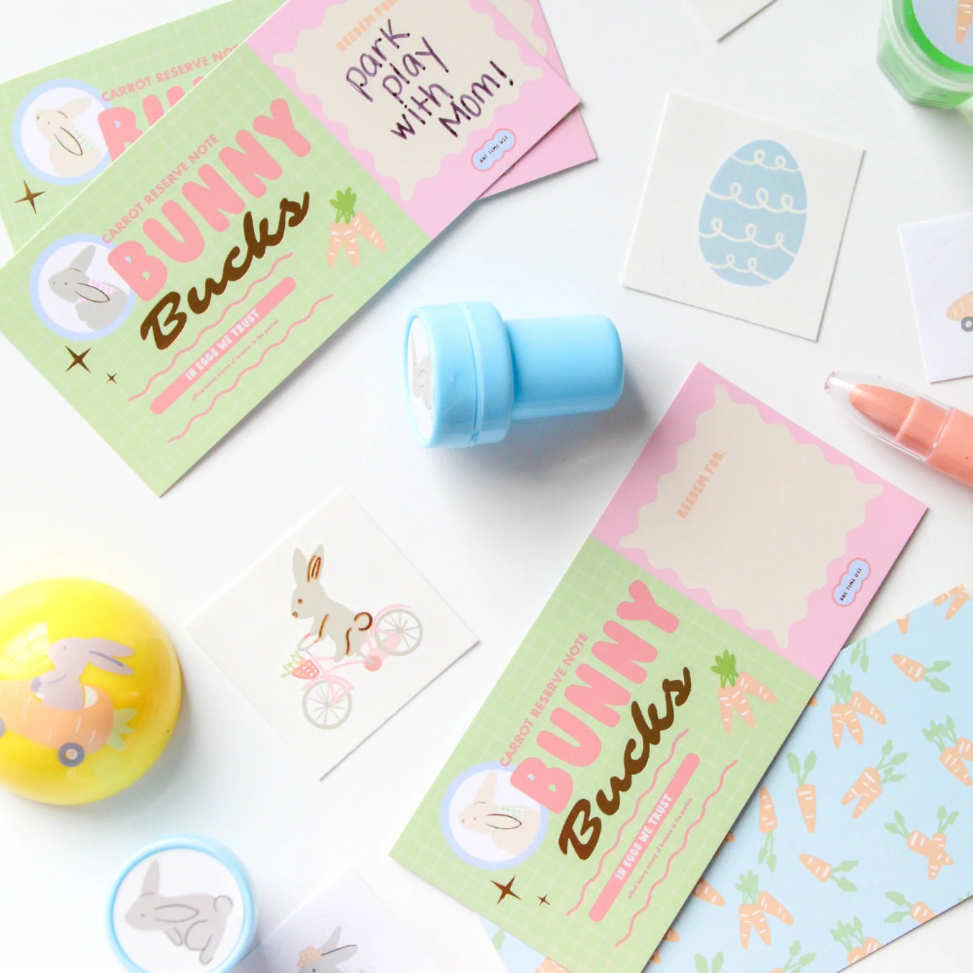 Jollity & Co. Bunnies In The Garden Easter Small Egg Filler Kit