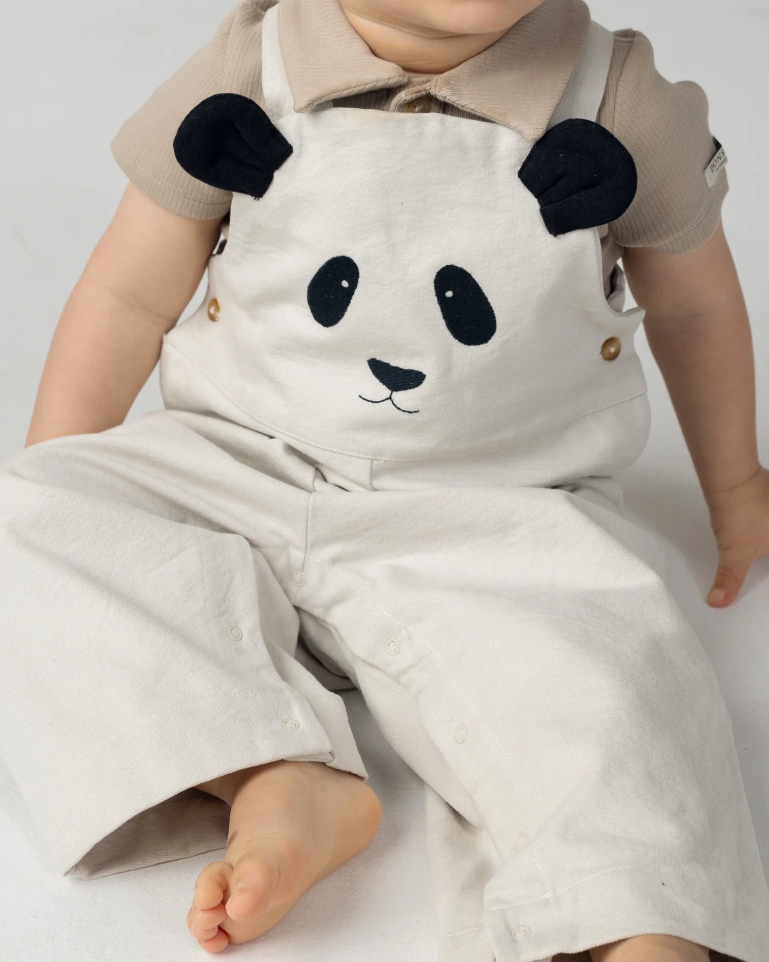 Donsje Kladi Overalls Panda - Birch