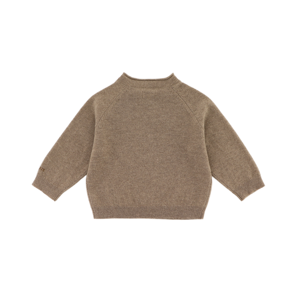 Donsje Collyns Cashmere Wool Sweater - Dusty Brown