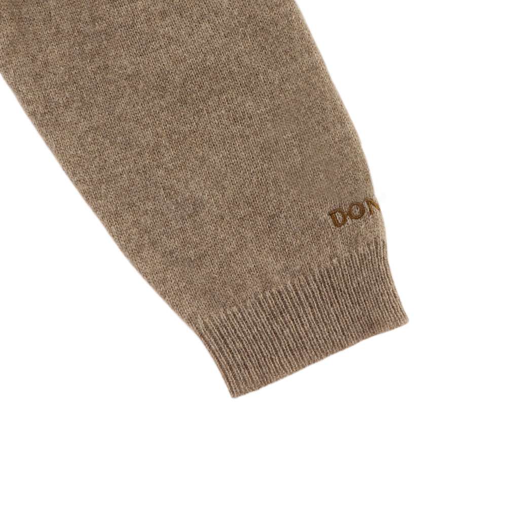 Donsje Collyns Cashmere Wool Sweater - Dusty Brown