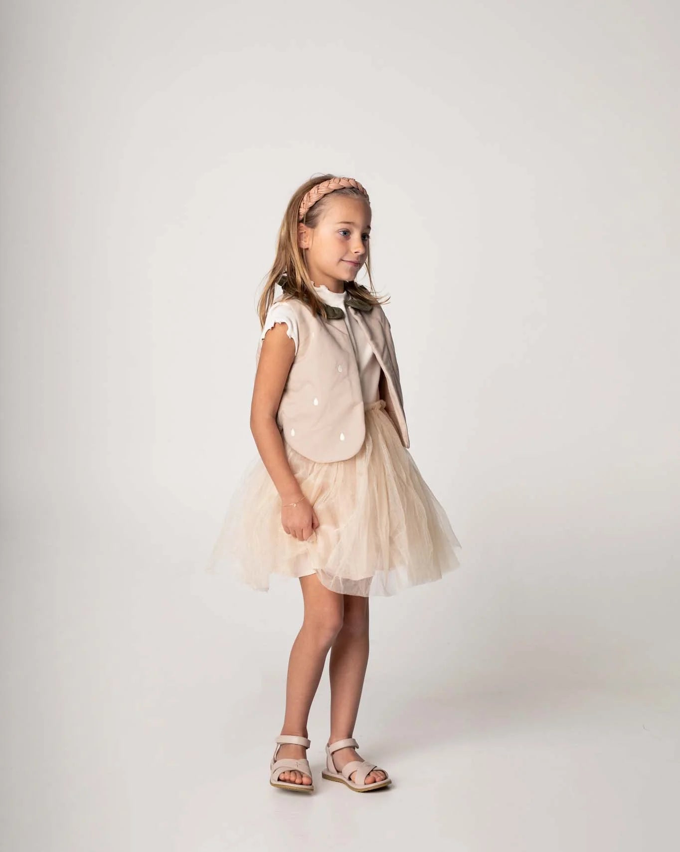 Donsje Pien Skirt - Soft Powder Metallic