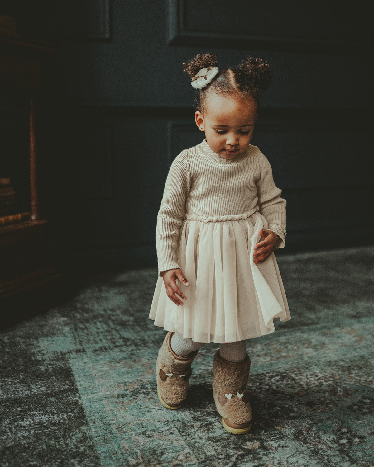 Donsje Lotus Dress - Misty Rose