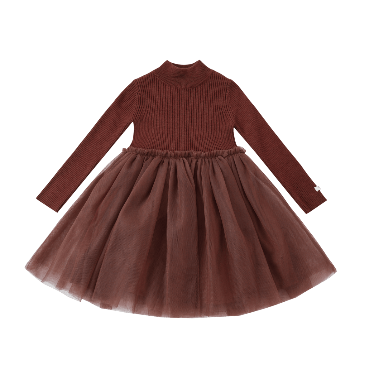 Donsje Lotus Dress - Rustic Brown