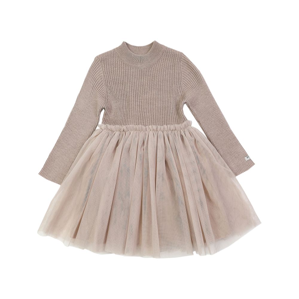 Donsje Lotus Dress - Rose Grey