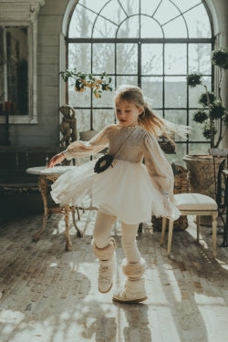 Donsje Janice Dress - Soft Powder