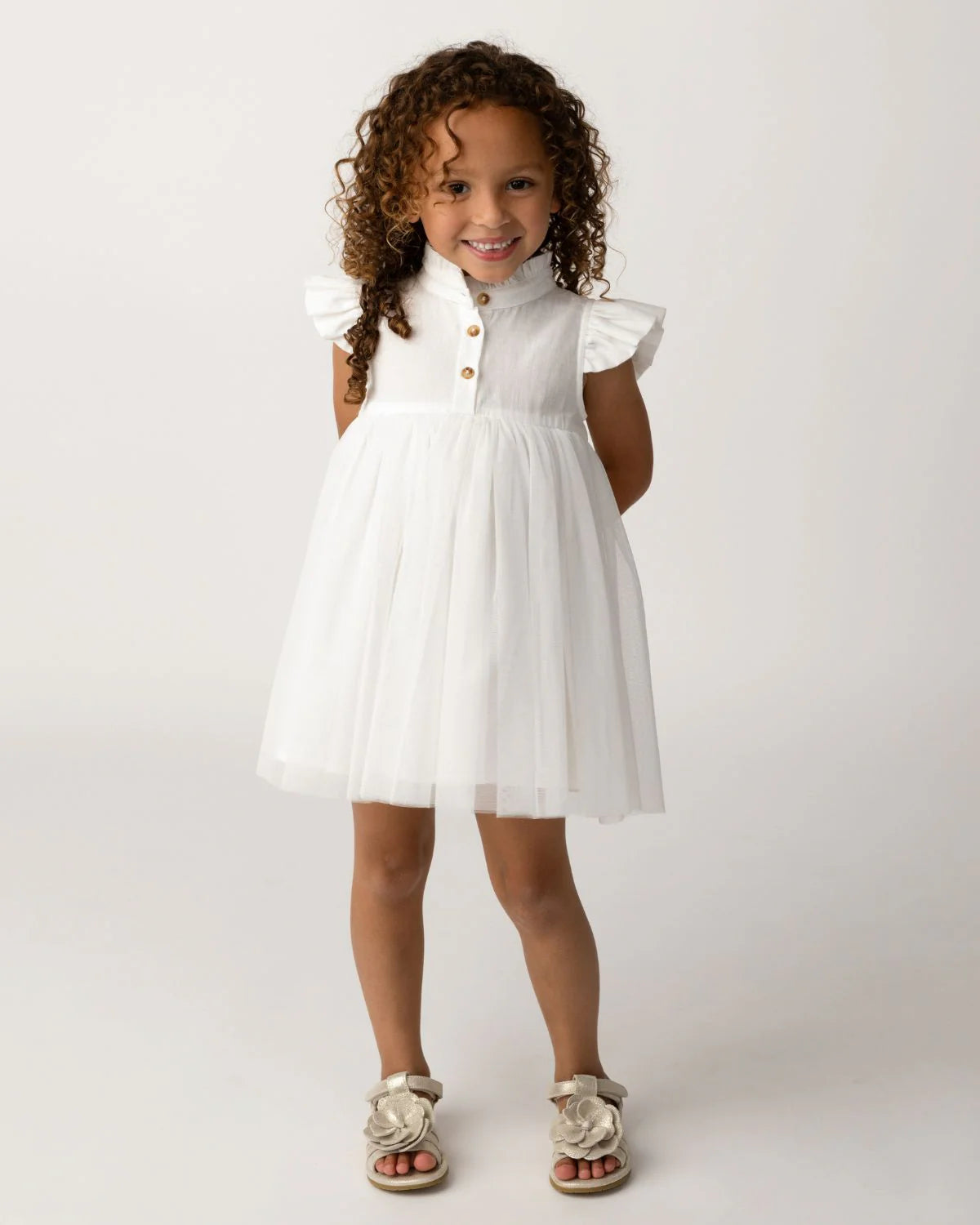 Donsje Fleurance Dress - Off White