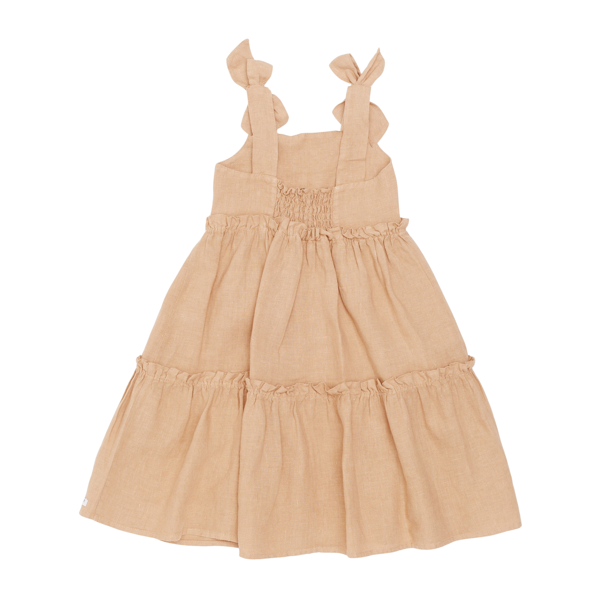Donsje Janne Linen Dress - Light Coral
