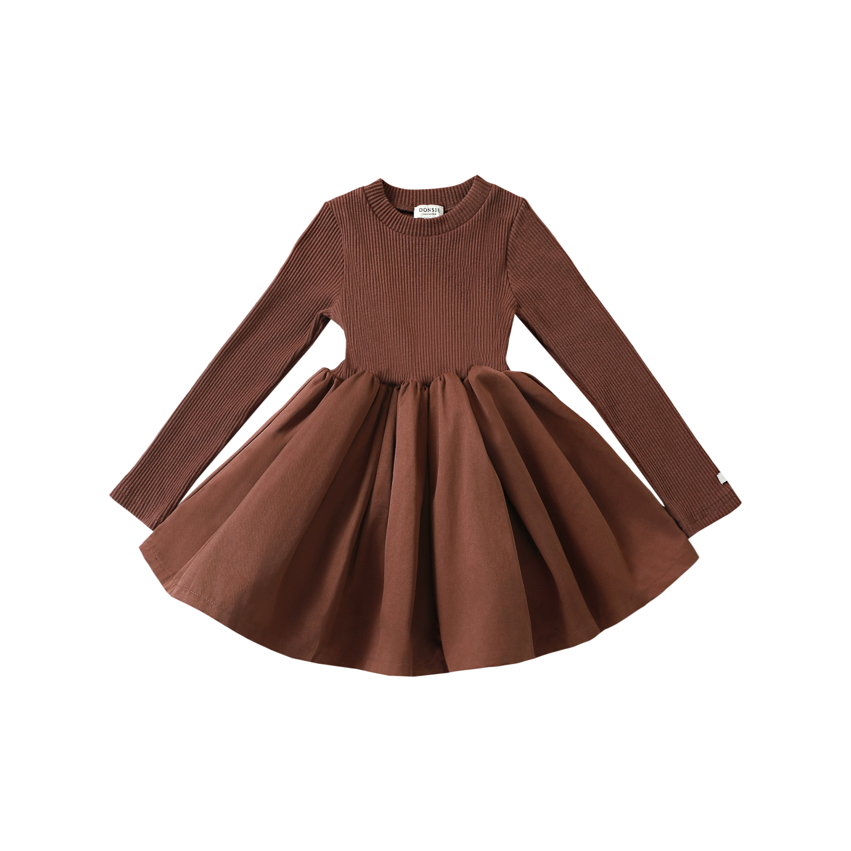 Donsje Furre Dress - Mahogany