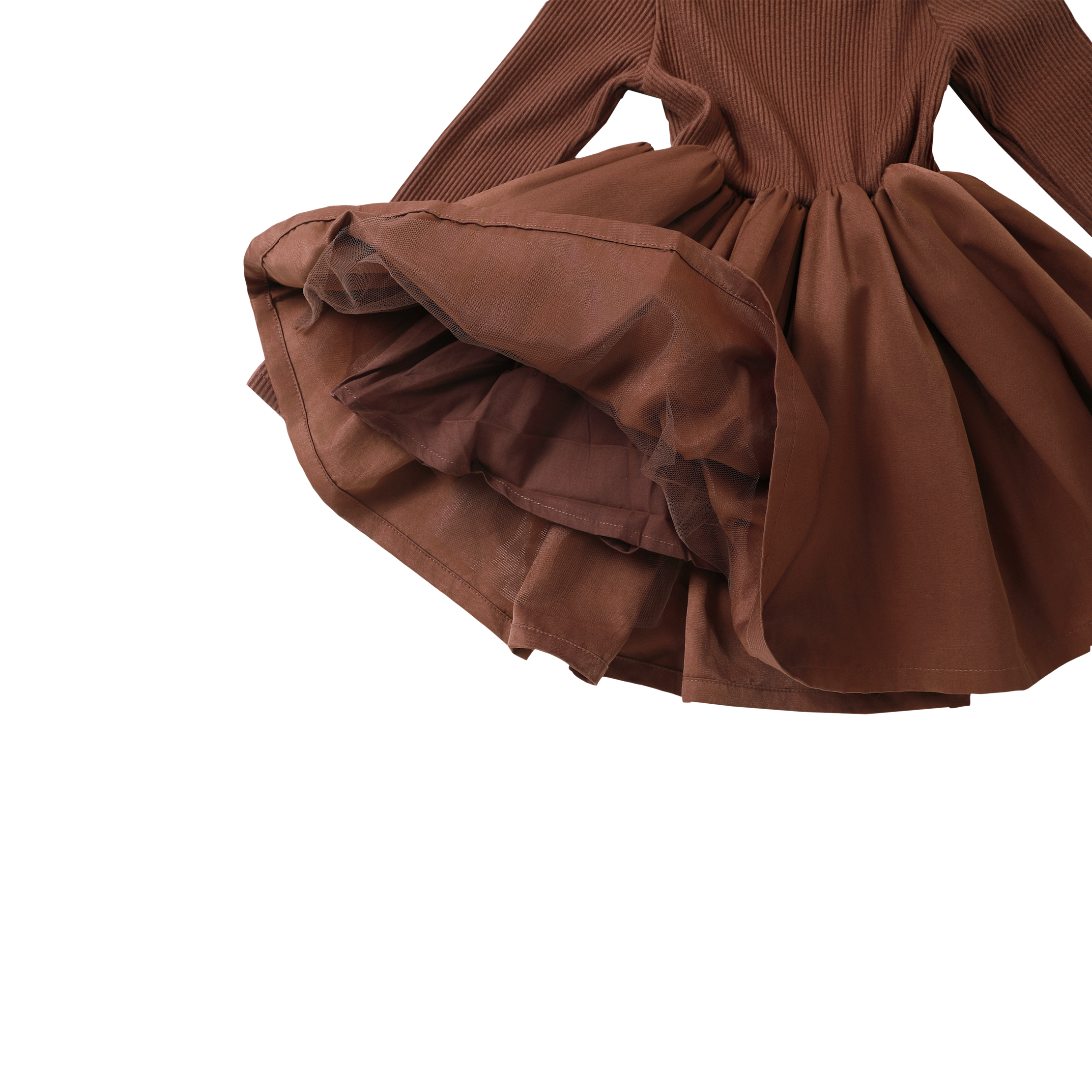 Donsje Furre Dress - Mahogany