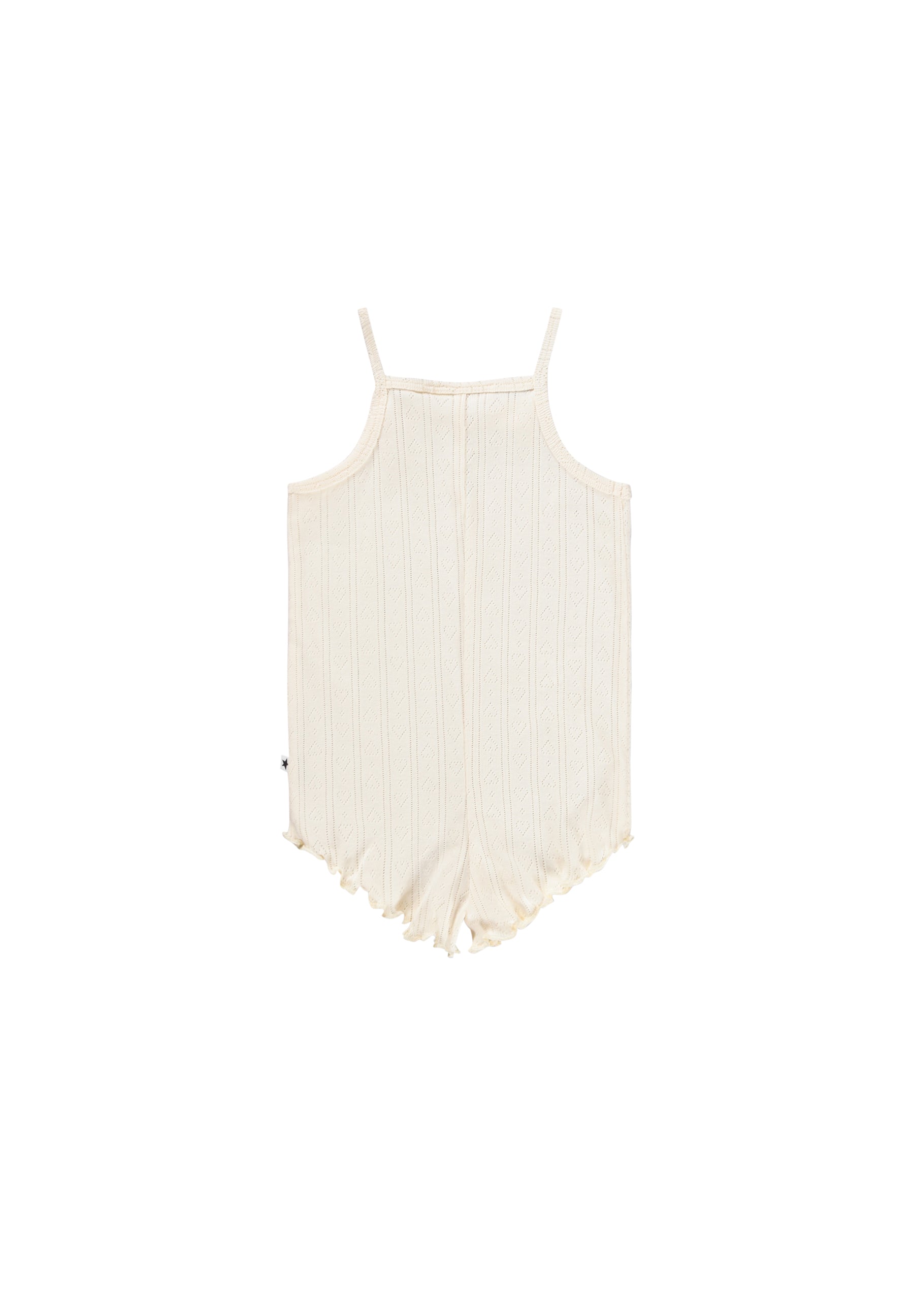 Molo Florie Romper - Pearled Ivory