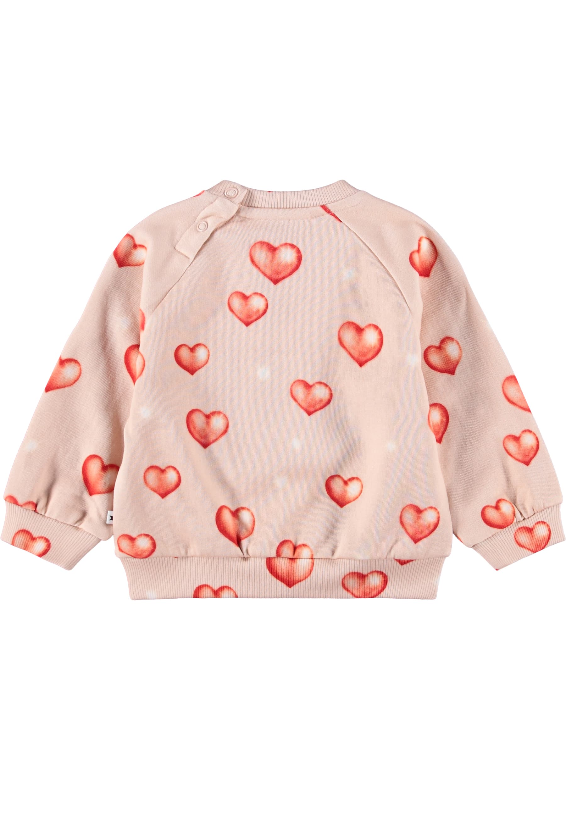 Molo Disc Sweatshirt - Airbrush Hearts