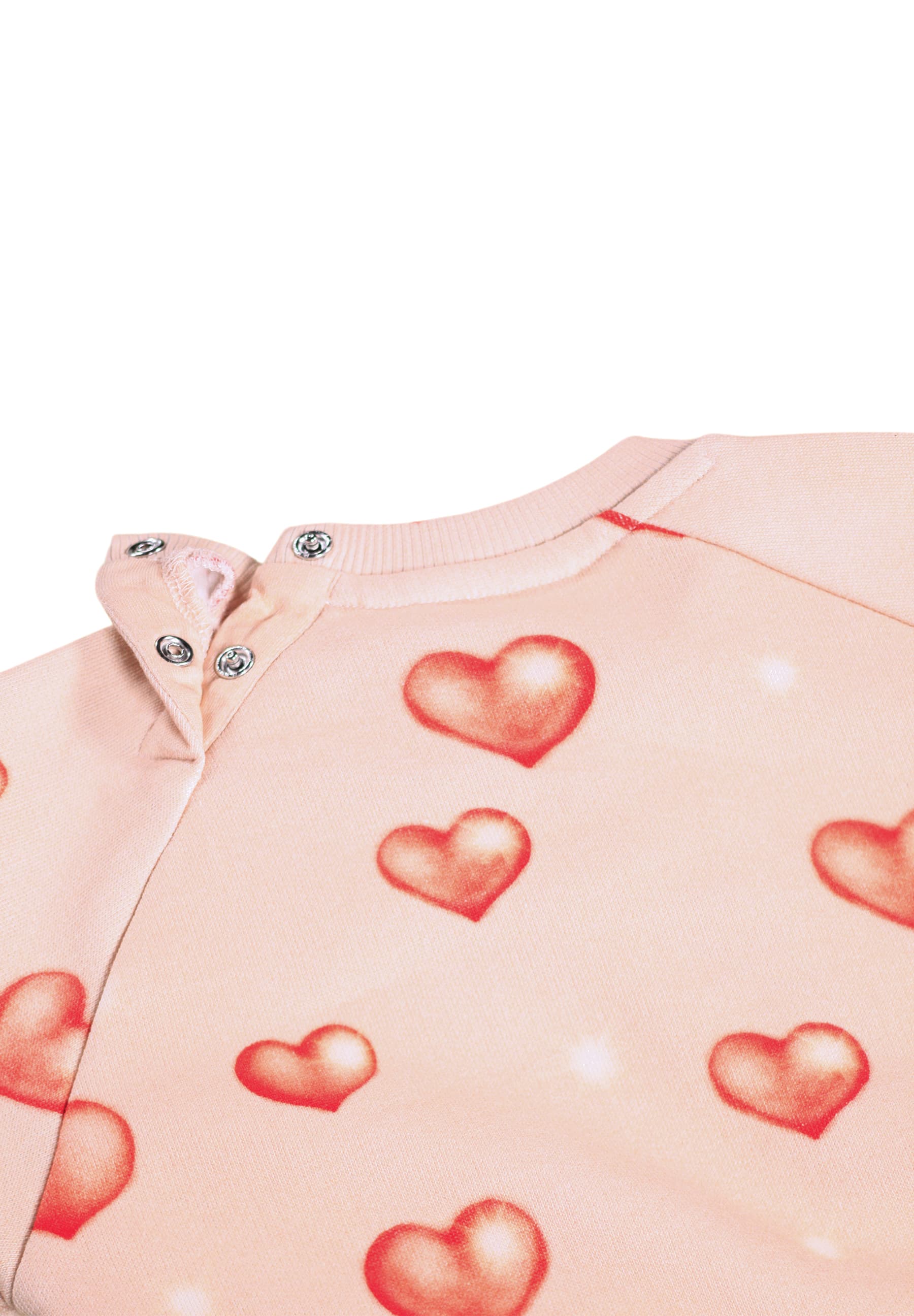 Molo Disc Sweatshirt - Airbrush Hearts